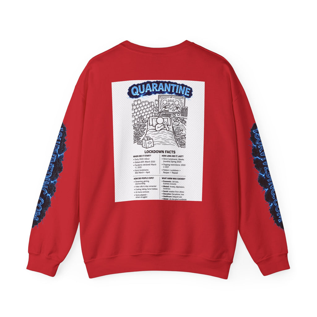 I Survived 2020 — S3:E1 "Quarantine" | Lockdown Edition Documentary Unisex Heavy Blend™ Crewneck Sweatshirt