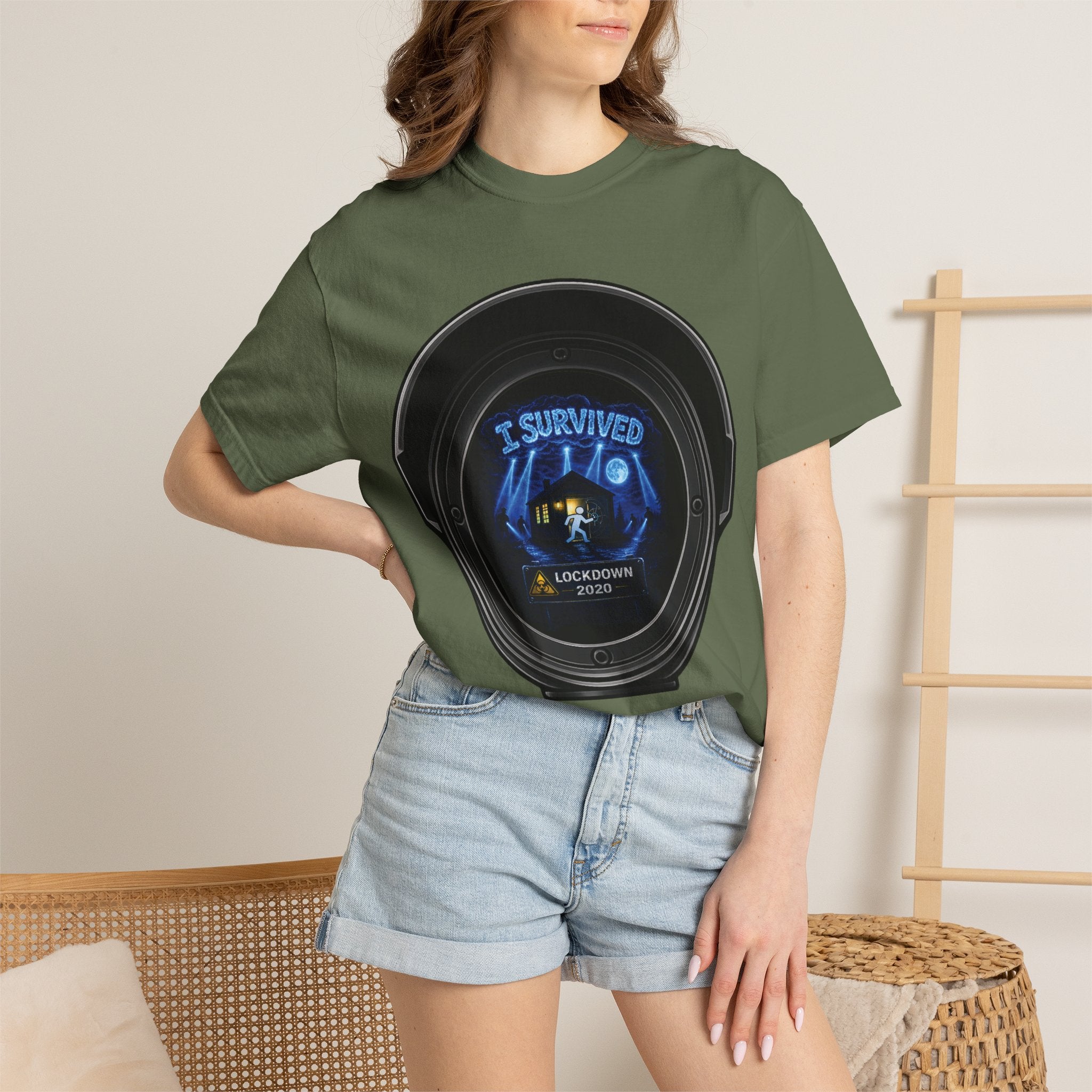 I Survived 2020 — Director's Cut S3:E3 "Remote Schooling" | Lockdown Edition Documentary Unisex Garment-Dyed T-shirt