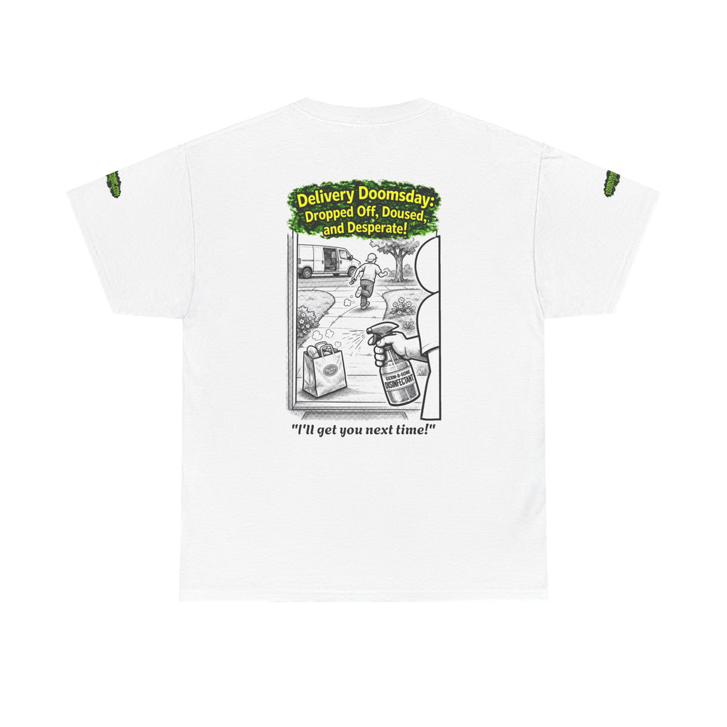 I Survived 2020 — PANDEMIC S1:E5: Director's Cut Special Edition "Delivery Doomsday" Unisex Heavy Cotton Tee