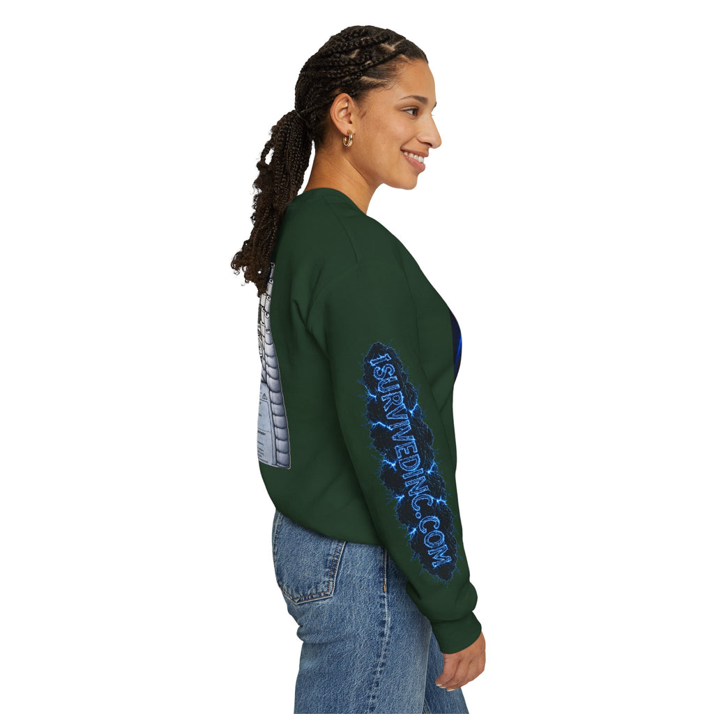 I Survived 2020 — LOCKDOWN S3:E1: "Quarantine" Unisex Heavy Blend™ Crewneck Sweatshirt