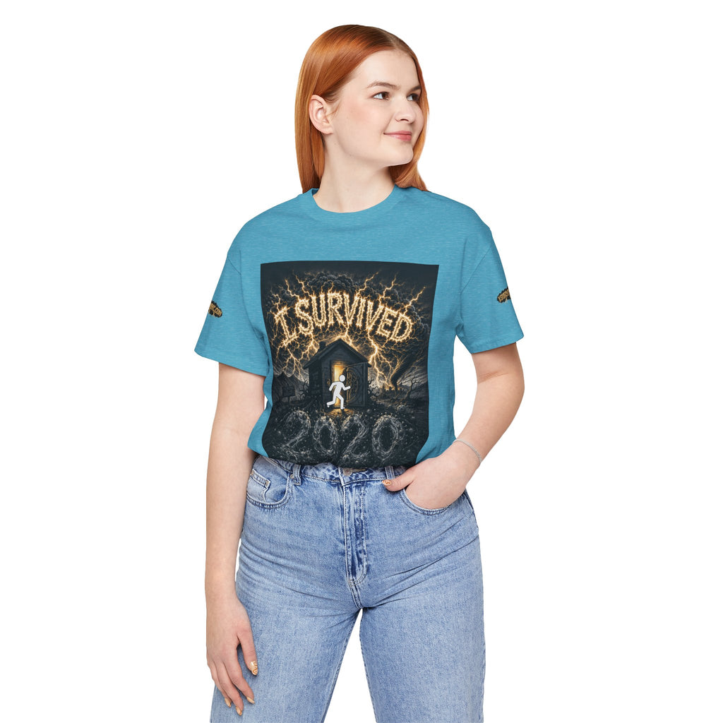 I Survived 2020 — Original PILOT Design: Special Edition Unisex Jersey Short Sleeve Tee