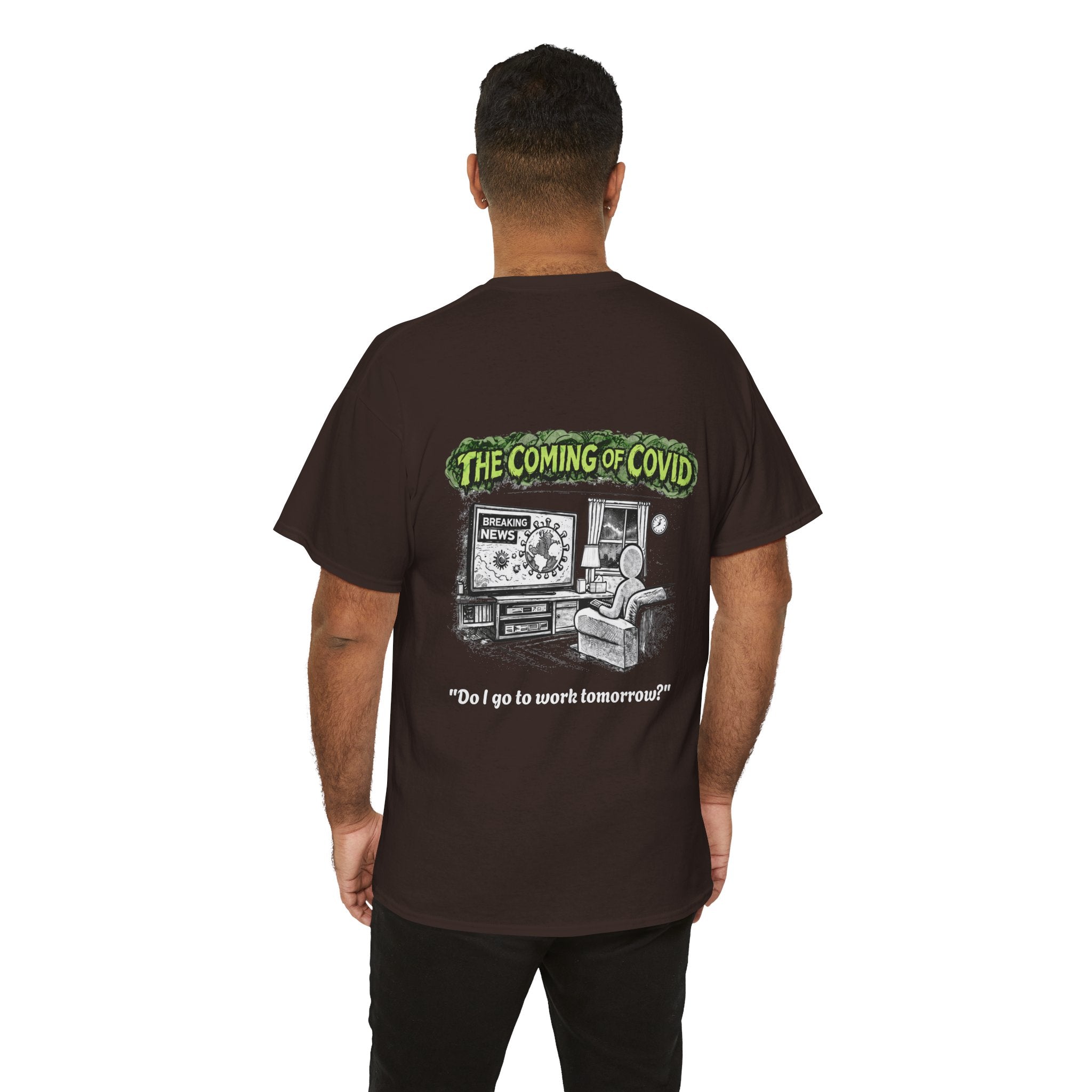 I Survived 2020 — S1:E2 "The Coming of COVID" | Pandemic Edition Unisex Heavy Cotton Tee