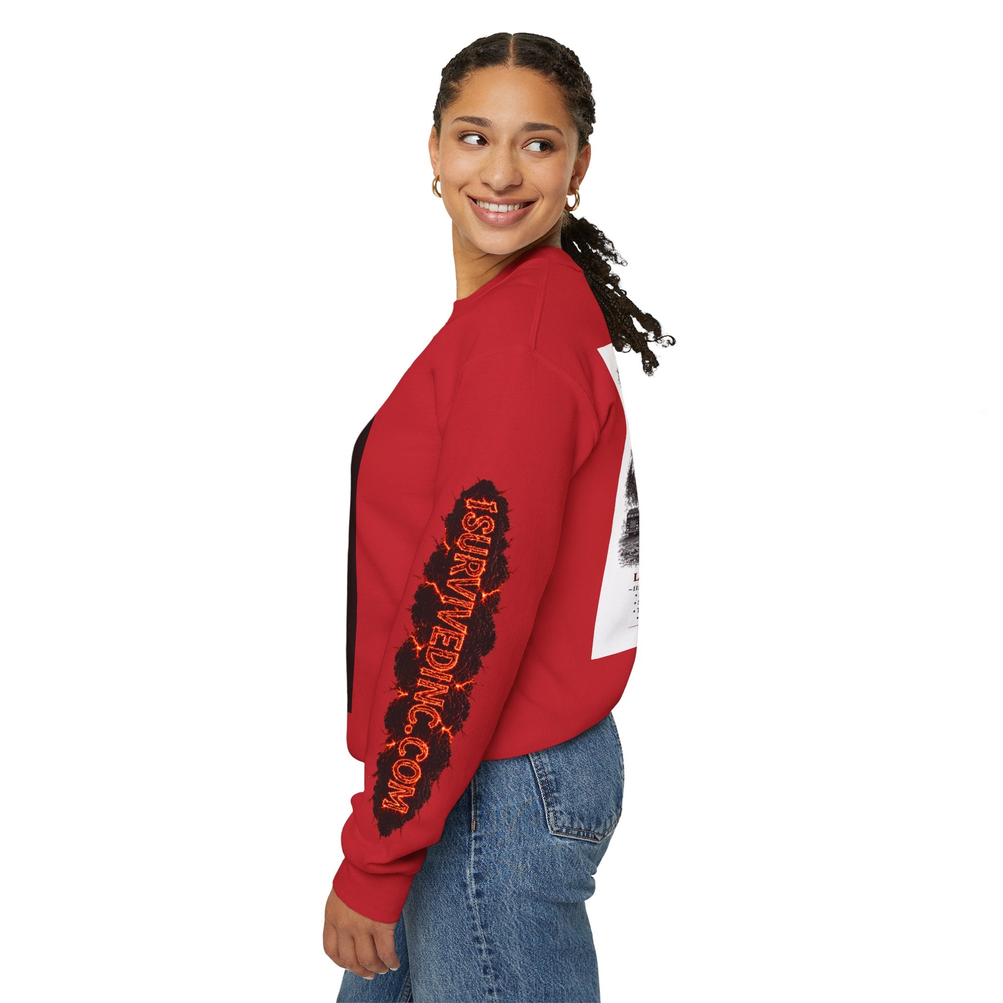 I Survived 2020 — S2:E2 "The Bobcat Fire" | Wildfire Edition Memorial Unisex Heavy Blend™ Crewneck Sweatshirt