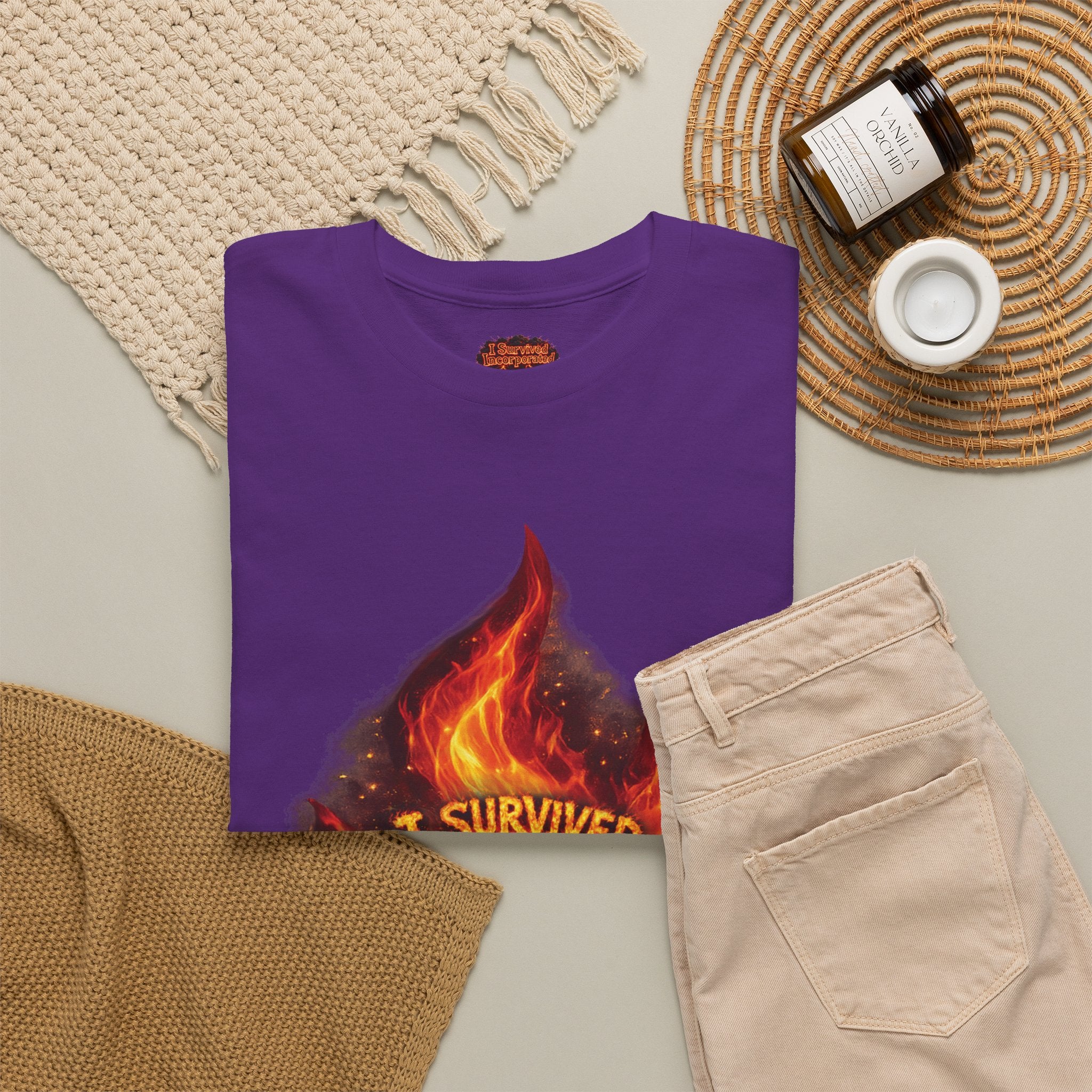 I Survived 2020 — Director's Cut S2:E1 "Berry Creek" | Wildfire Edition Memorial Unisex Heavy Cotton Tee