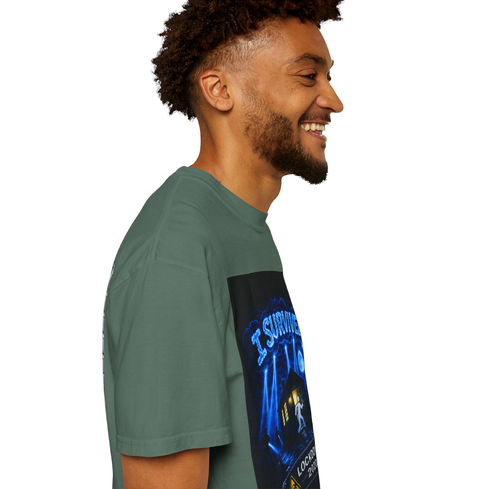 I Survived 2020 — LOCKDOWN S3:E1: "Quarantine" Unisex Garment-Dyed T-shirt