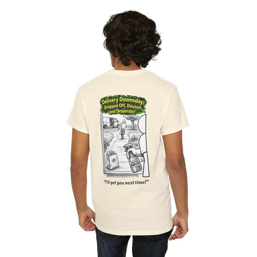 I Survived 2020 —  PANDEMIC S1:E5: Director's Cut "Delivery Doomsday" Unisex Heavy Cotton Tee