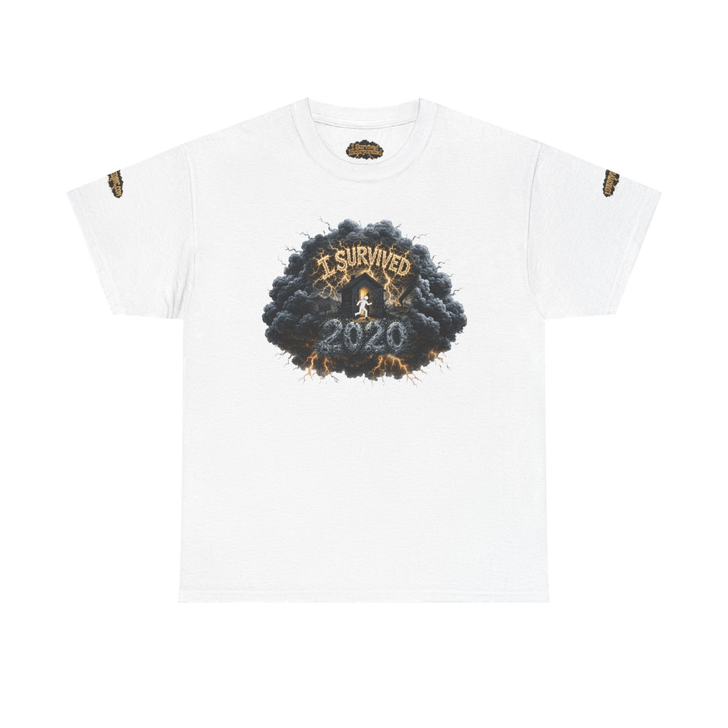 I Survived 2020 — Director's Cut Original Design Teaser Tee | Season 1 Premiere Drop Unisex Heavy Cotton Tee (SPECIAL EDITION)