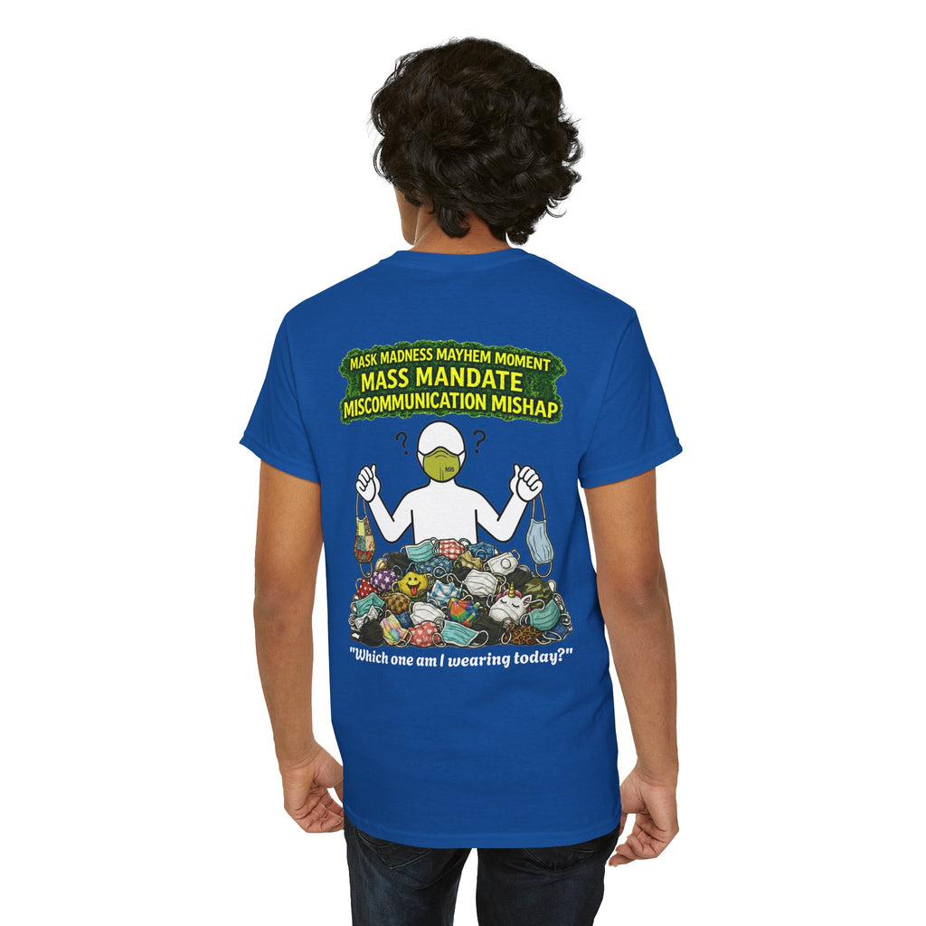 I Survived 2020 — PANDEMIC S1:E4: Director's Cut "Mask Madness" Unisex Heavy Cotton Tee