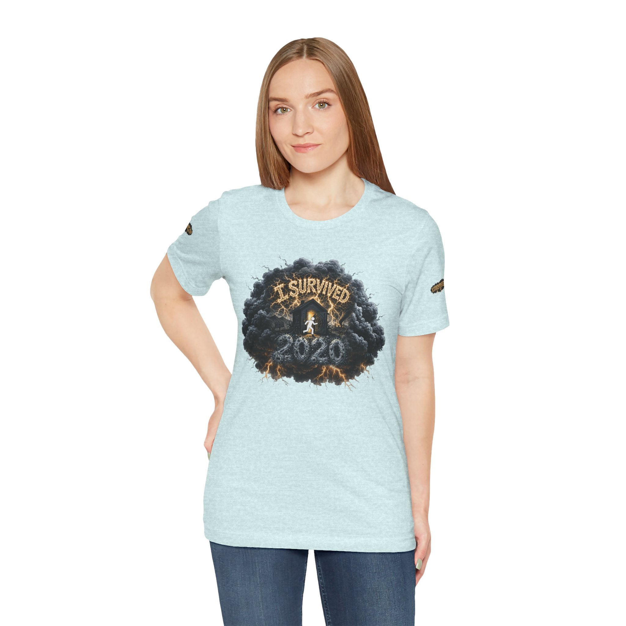 I Survived 2020 — Director's Cut Original Design Teaser Tee | Season 1 Premiere Drop Unisex Jersey Short Sleeve Tee