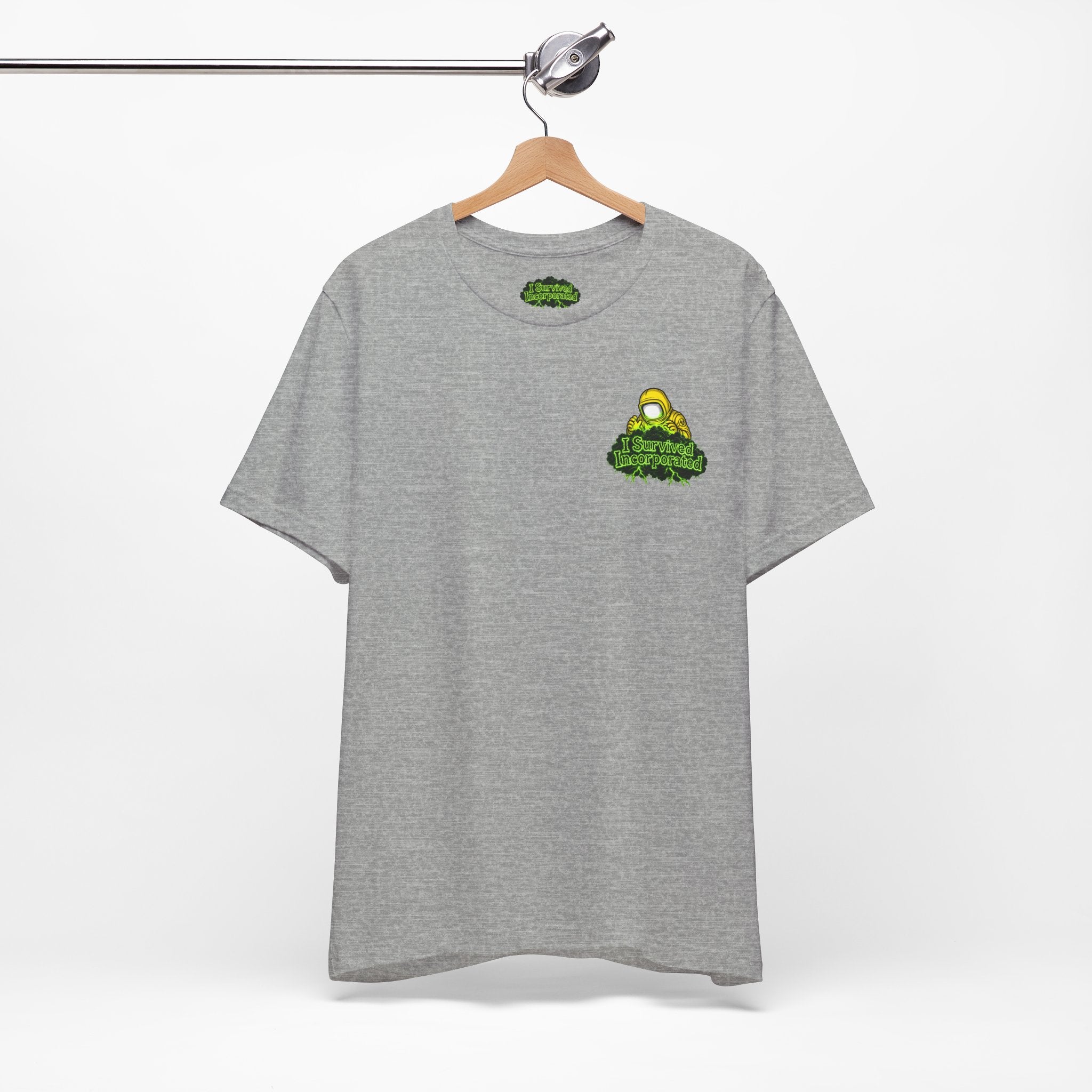 I Survived 2020 — "Please Stand By" Test Pattern Toxic Signal Tee Summer Premiere Unisex Jersey Short Sleeve Tee