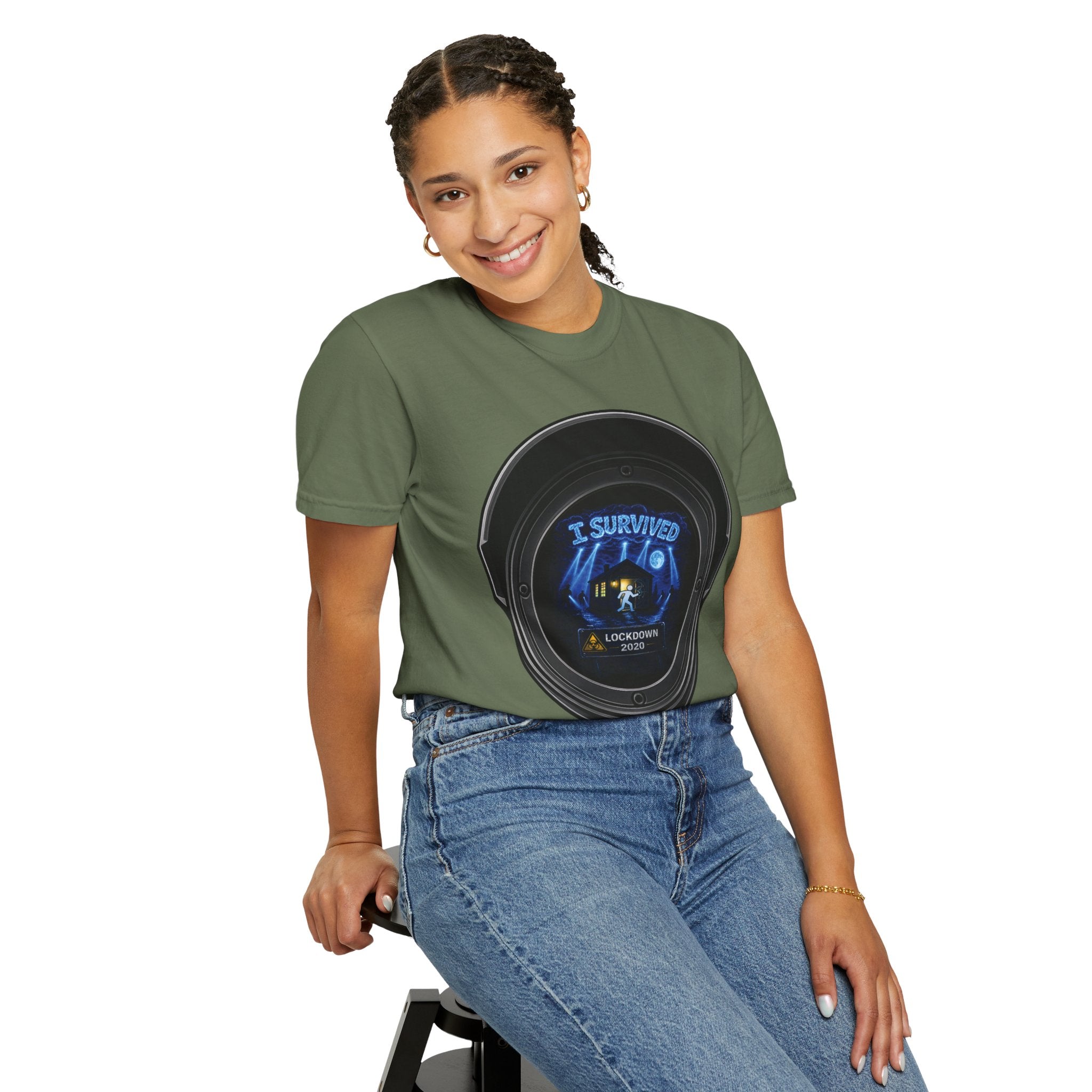 I Survived 2020 — Director's Cut S3:E3 "Remote Schooling" | Lockdown Edition Documentary Unisex Garment-Dyed T-shirt