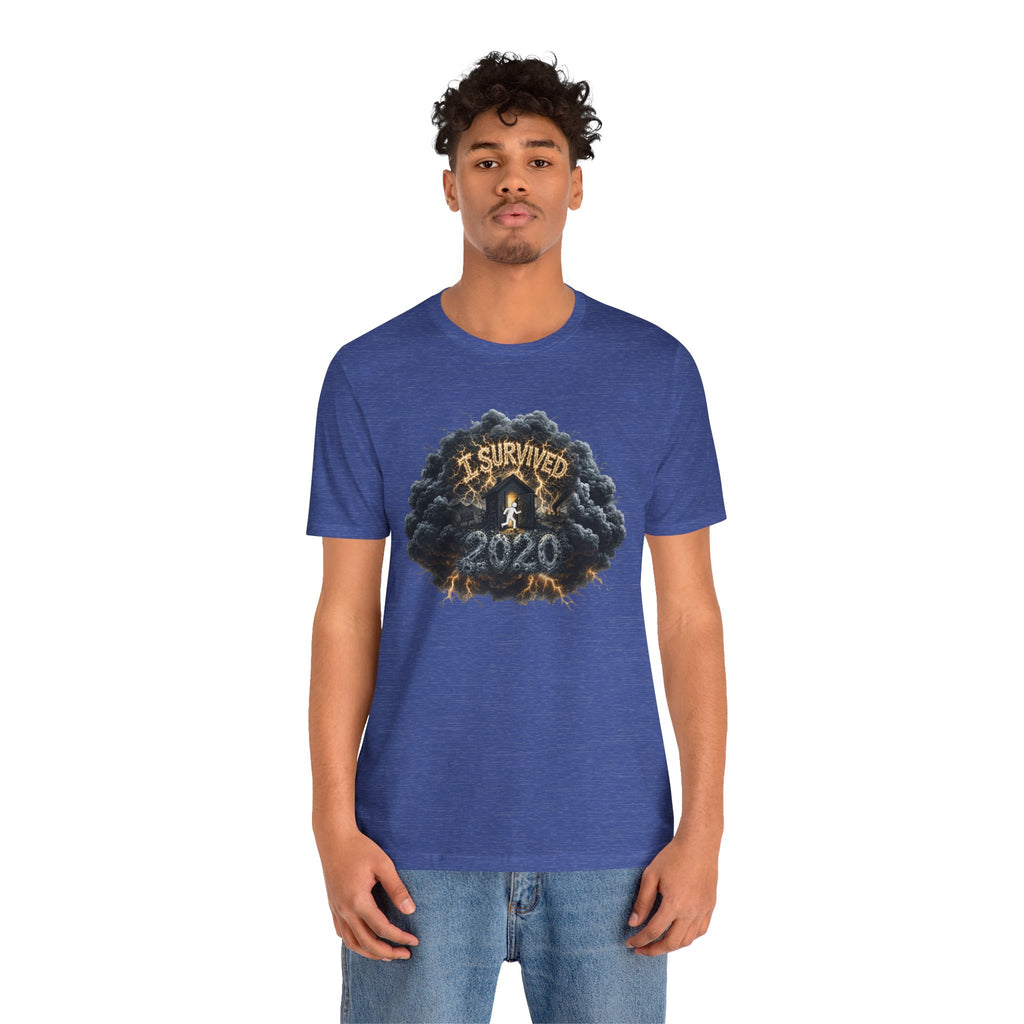 I Survived 2020 — Director's Cut Original Design Teaser Tee | Season 1 Premiere Drop Unisex Jersey Short Sleeve Tee