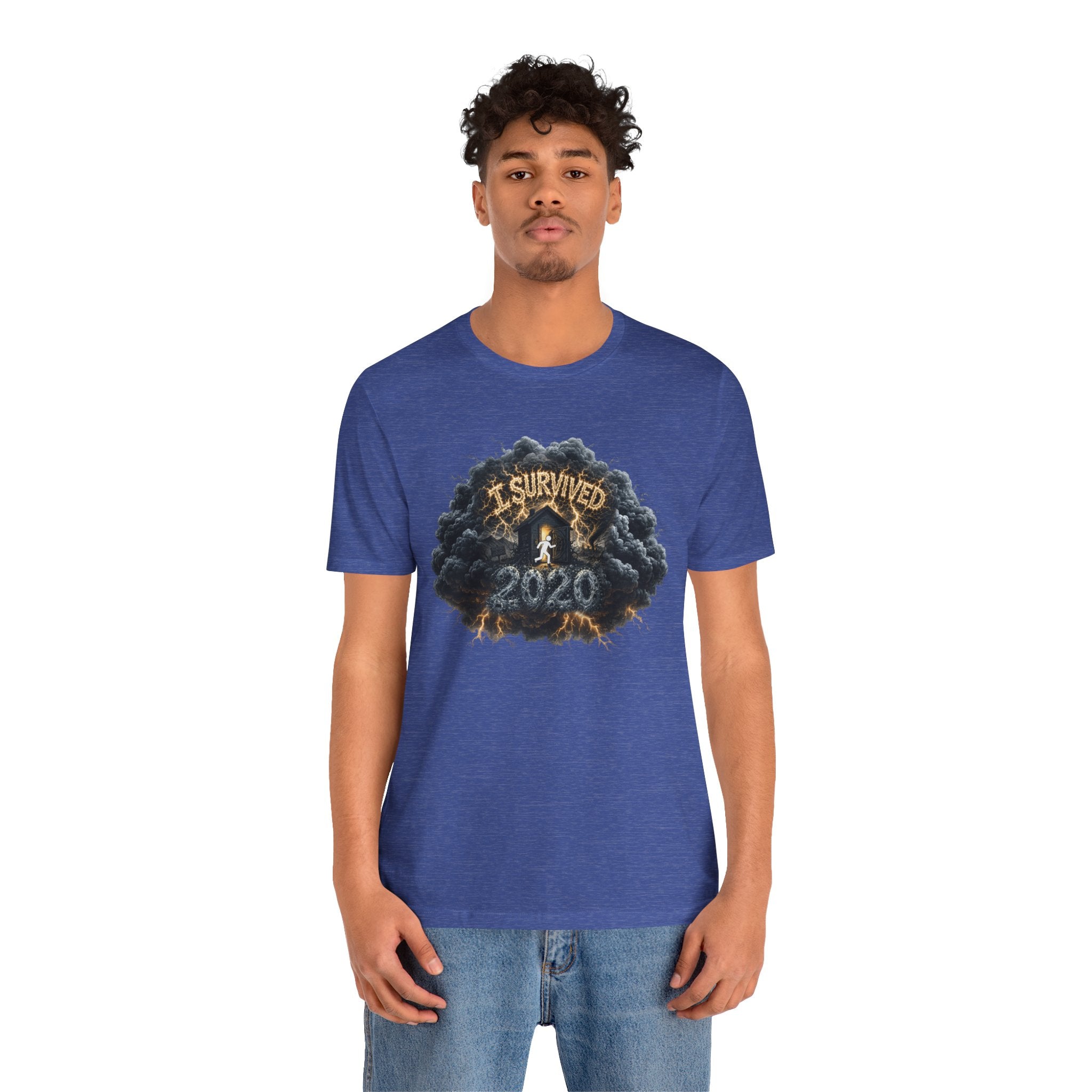 I Survived 2020 — Director's Cut Original Design Teaser Tee | Season 1 Premiere Drop Unisex Jersey Short Sleeve Tee