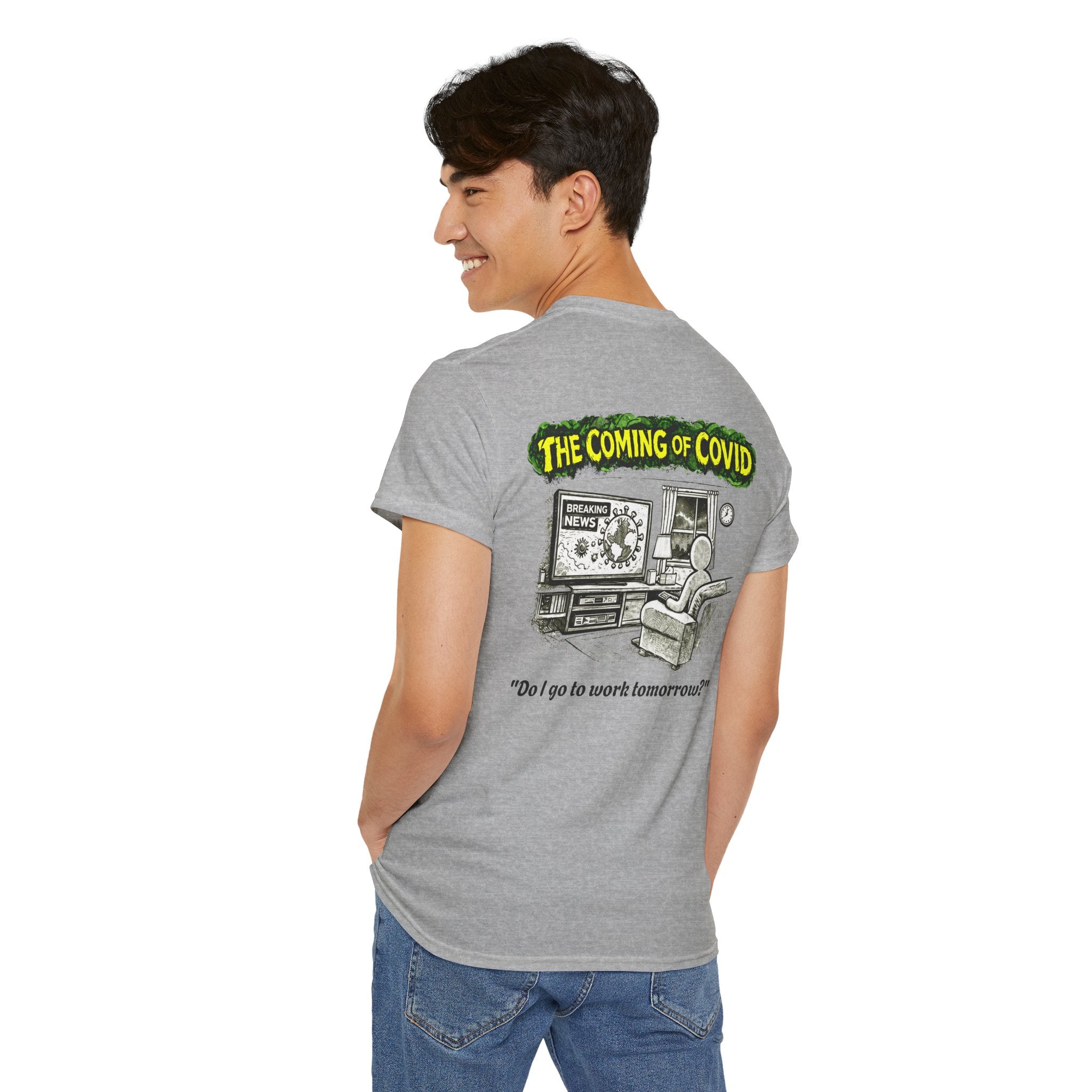 I Survived 2020 — PANDEMIC S1:E2: Director's Cut "The Coming of COVID" Unisex Heavy Cotton Tee