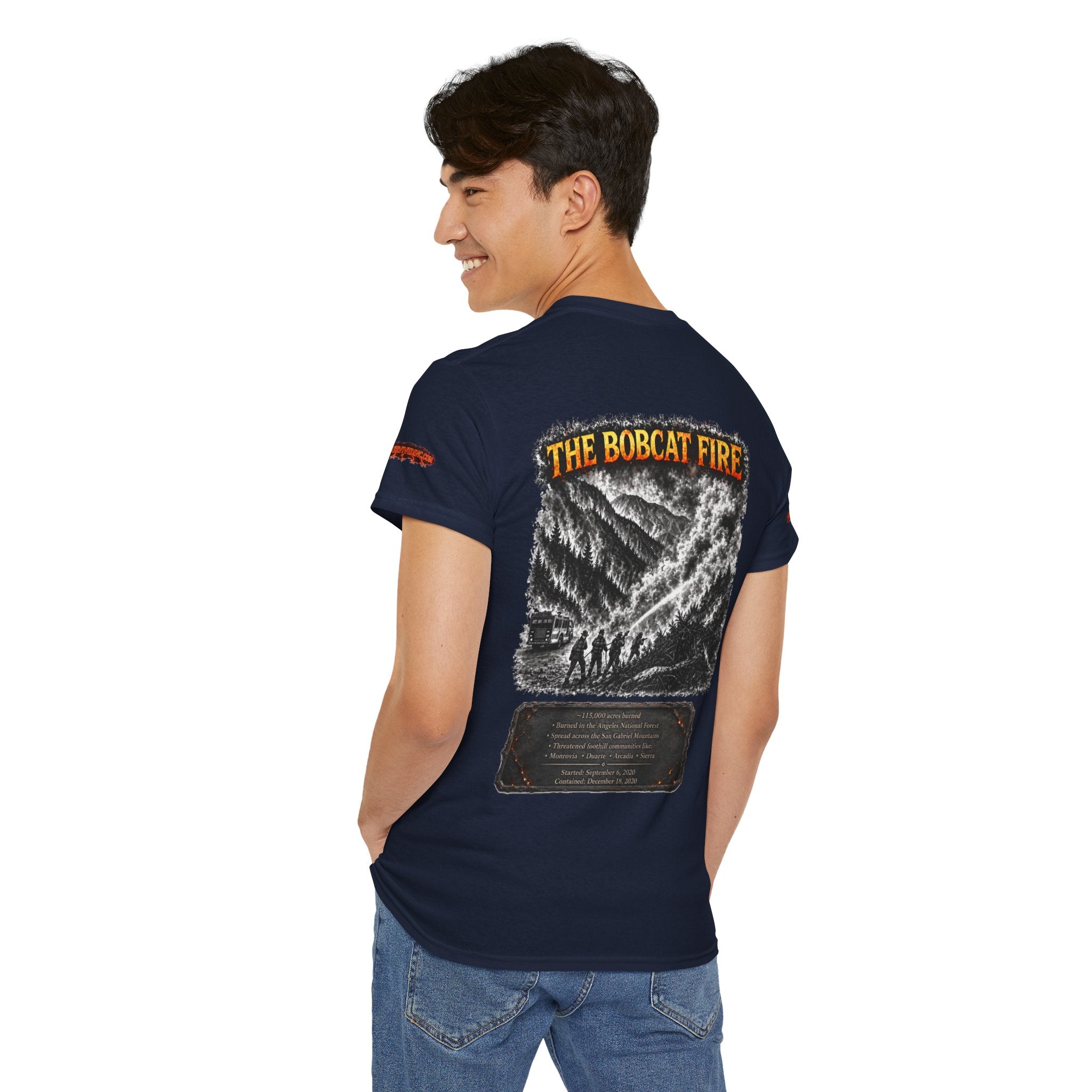 I Survived 2020 — Director's Cut S2:E2 "The Bobcat Fire" | Wildfire Edition Memorial Unisex Heavy Cotton Tee (SPECIAL EDITION)