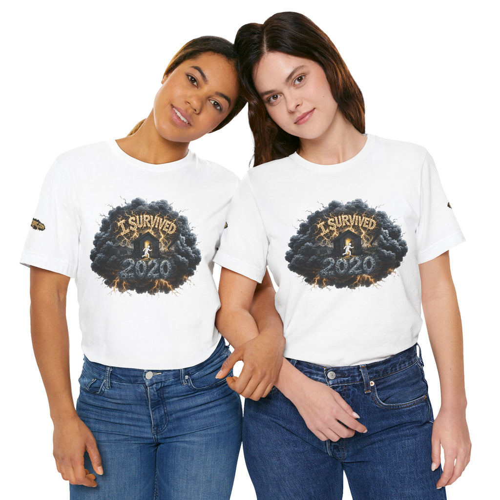 I Survived 2020 — Director's Cut Original Design Teaser Tee | Season 1 Premiere Drop Unisex Jersey Short Sleeve Tee