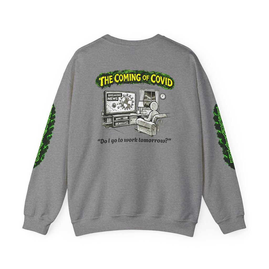 I Survived 2020 — PANDEMIC S1:E2: Director's Cut "The Coming of COVID" Unisex Heavy Blend™ Crewneck Sweatshirt