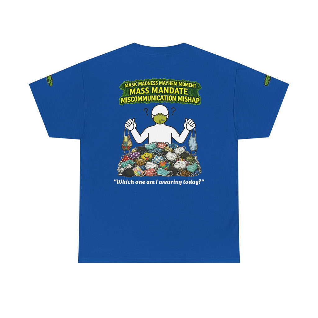 I Survived 2020 — PANDEMIC S1:E4: Director's Cut Special Edition "Mask Madness" Unisex Heavy Cotton Tee