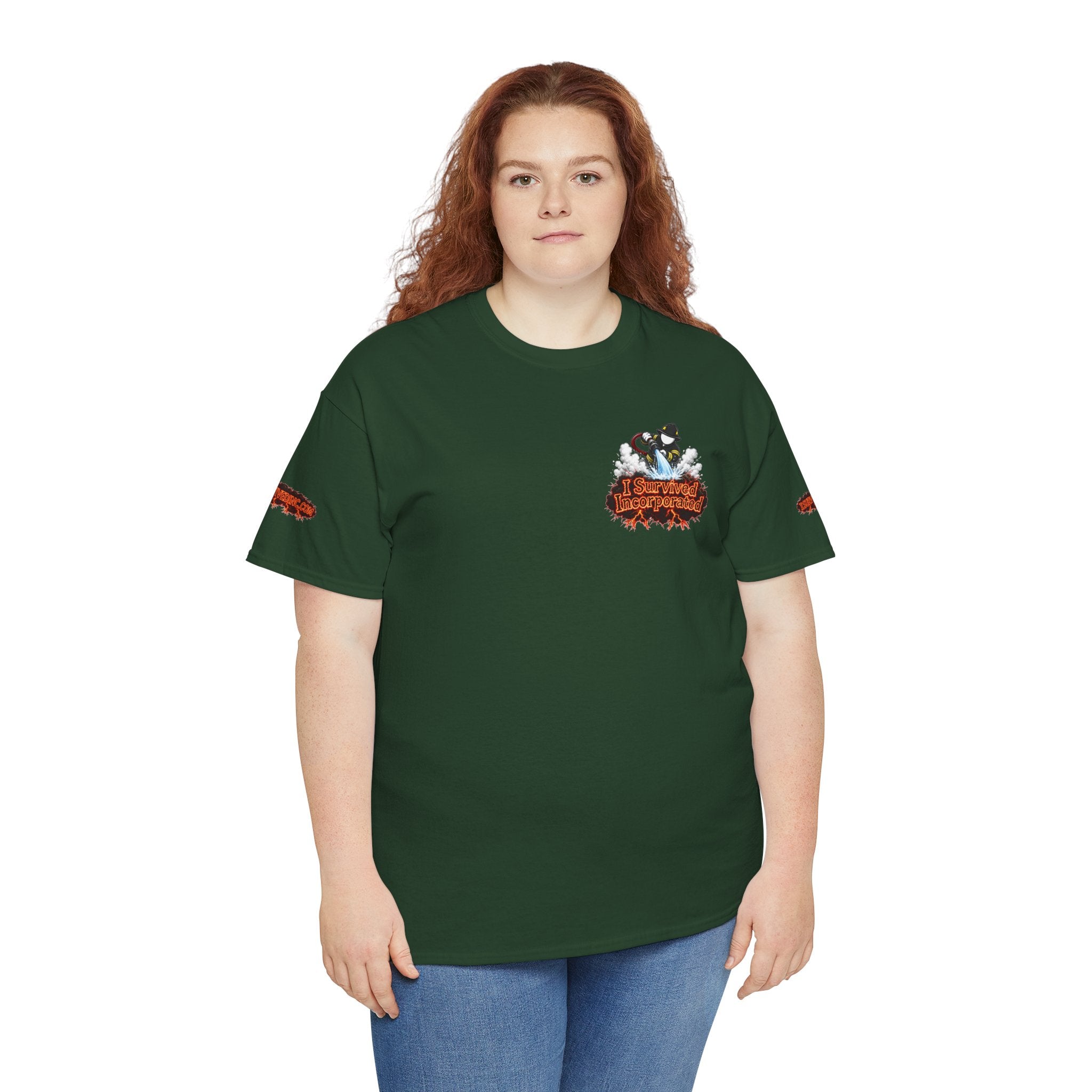 I Survived 2020 — "Please Stand By" Test Pattern Tee Wildfire Signal Special Edition Summer Premiere Unisex Heavy Cotton Tee