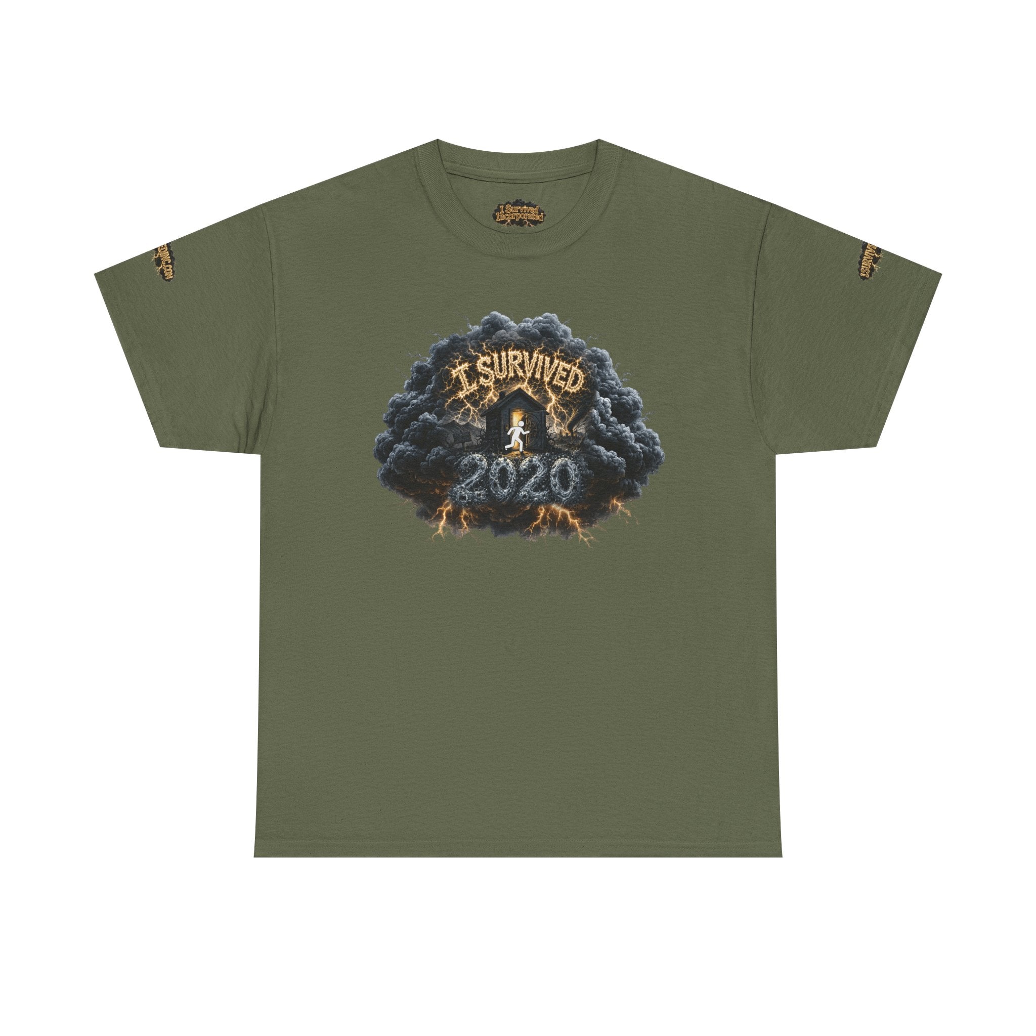 I Survived 2020 — Director's Cut Original Design Teaser Tee | Season 1 Premiere Drop Unisex Heavy Cotton Tee (SPECIAL EDITION)