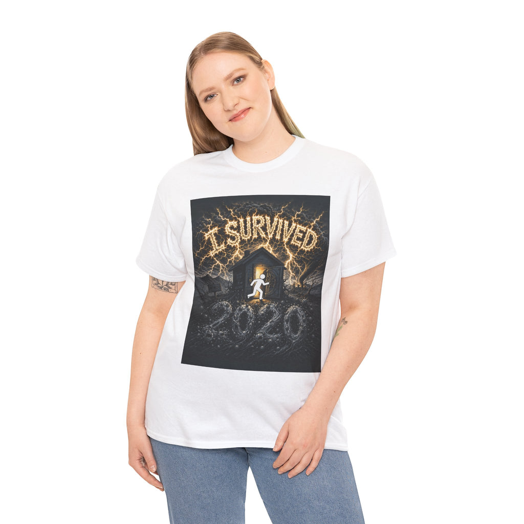 I Survived 2020 — Original PILOT Design Unisex Heavy Cotton Tee