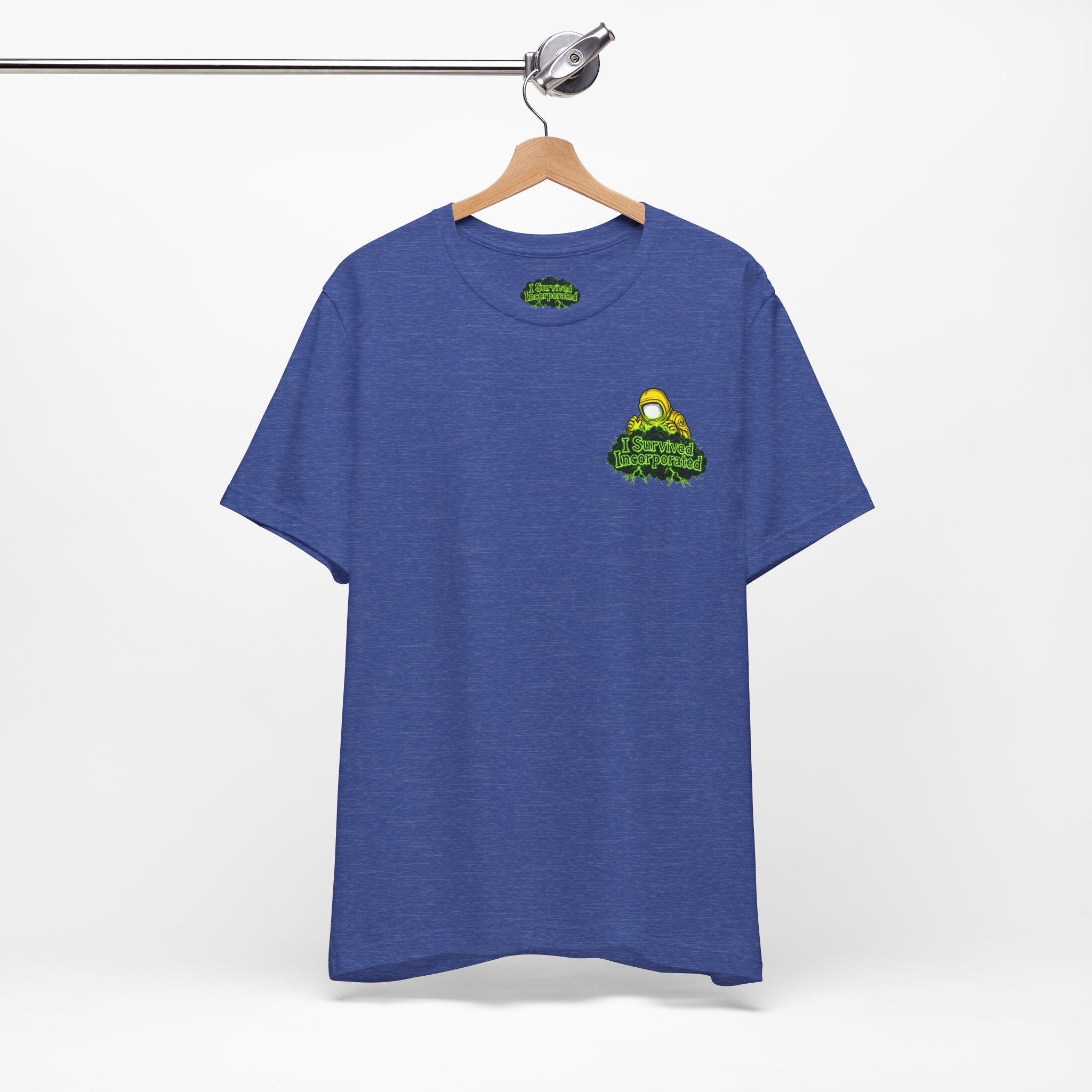 I Survived 2020 — "Please Stand By" Test Pattern Toxic Signal Tee Summer Premiere Unisex Jersey Short Sleeve Tee