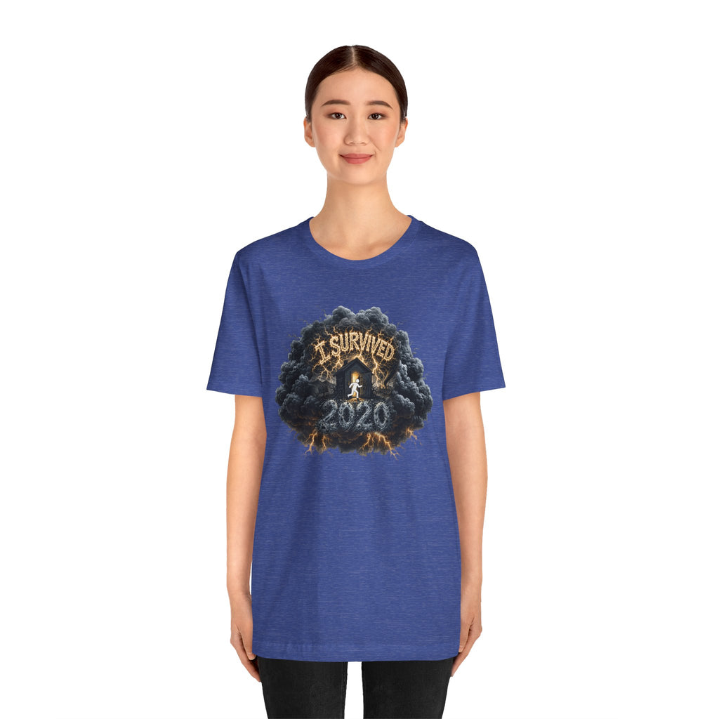 I Survived 2020 — Director's Cut Original Design Teaser Tee | Season 1 Premiere Drop Unisex Jersey Short Sleeve Tee