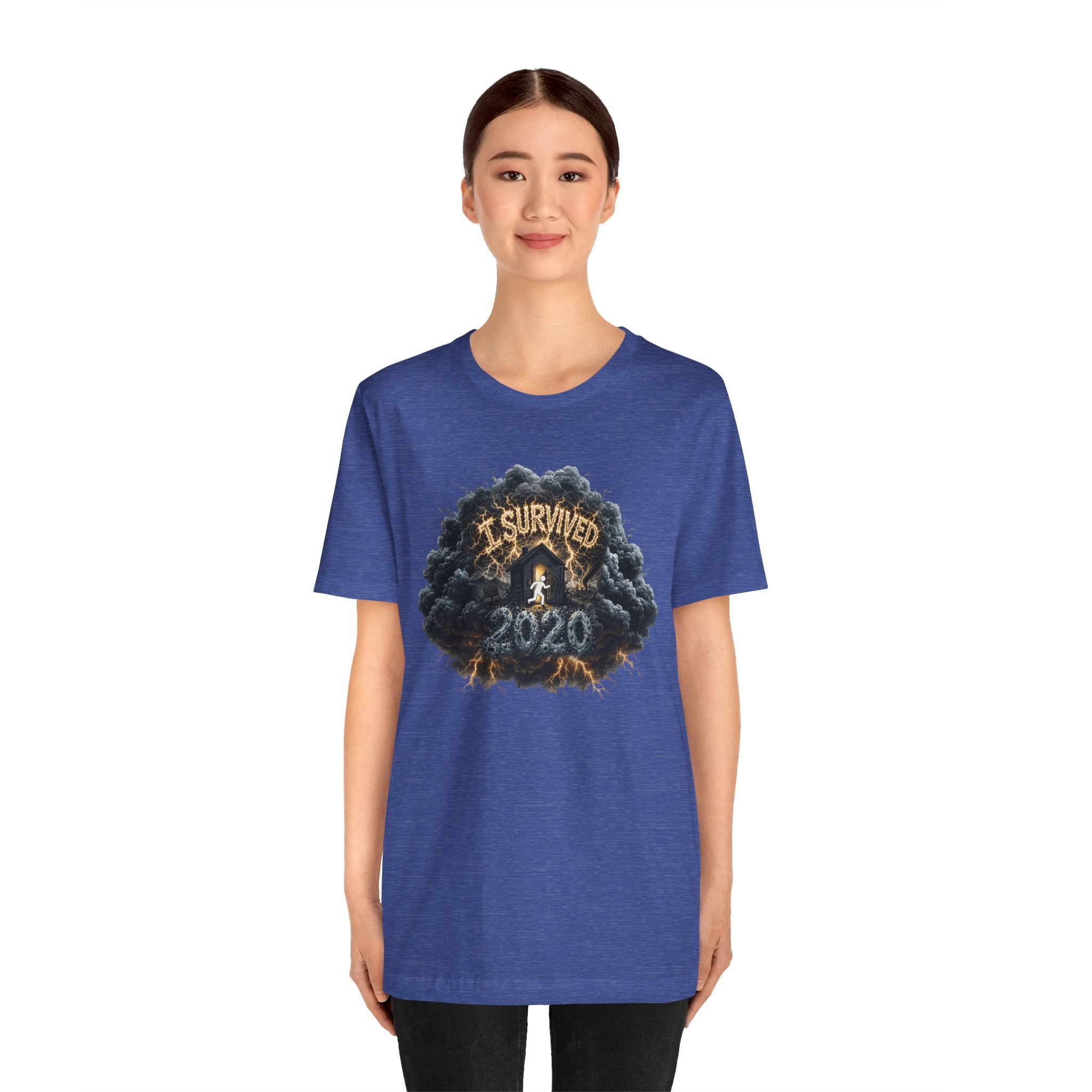 I Survived 2020 — Director's Cut Original Design Teaser Tee | Season 1 Premiere Drop Unisex Jersey Short Sleeve Tee