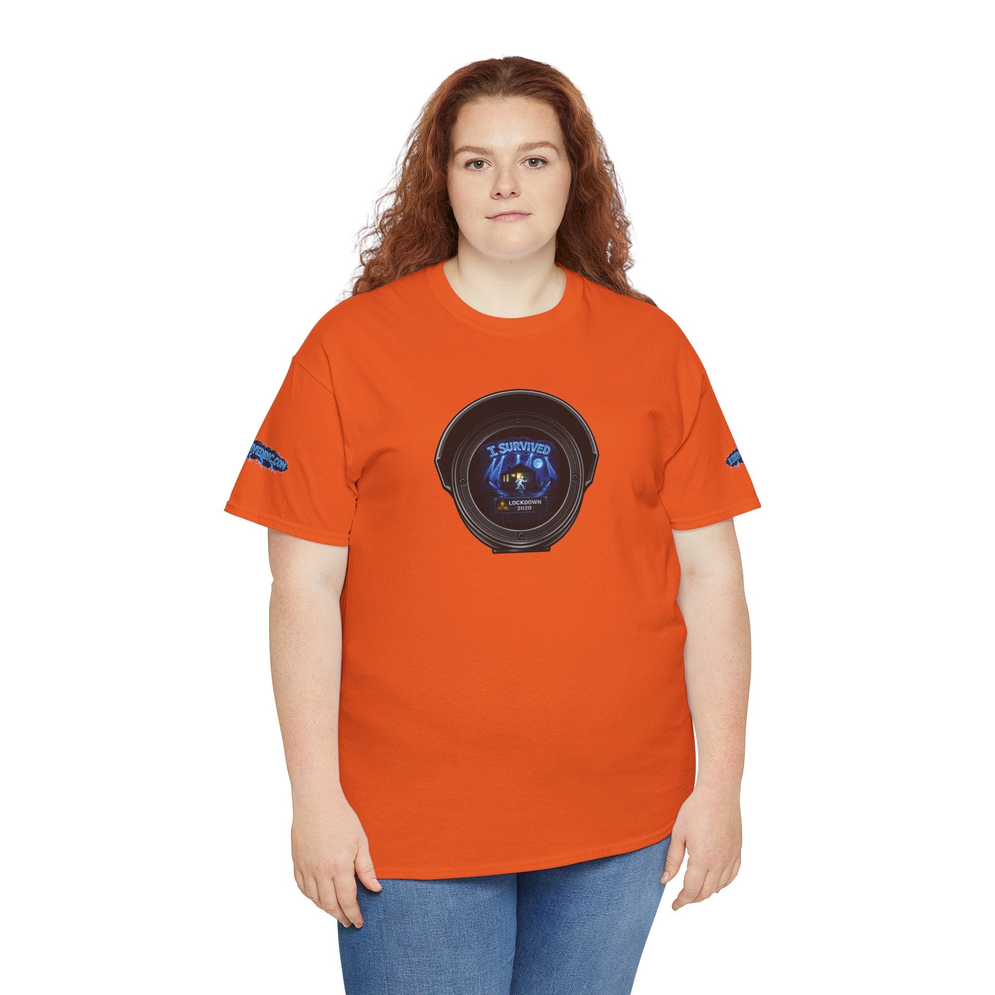 I Survived 2020 — LOCKDOWN S3:E3: Director's Cut Special Edition "Working From Home" Unisex Heavy Cotton Tee