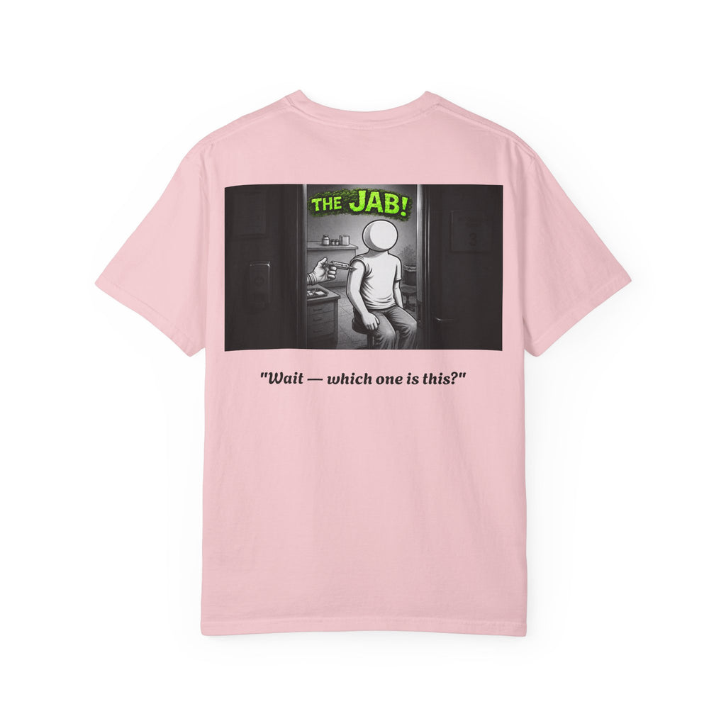 I Survived 2020 — S1:E3 "The Jab!" | Pandemic Edition Unisex Garment-Dyed T-shirt