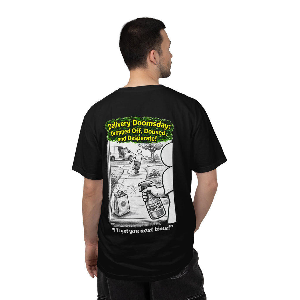 Sobreviví al 2020 — T1:E5 "Apocalipsis de Entregas" | Camiseta unisex teñida de edición Pandemia