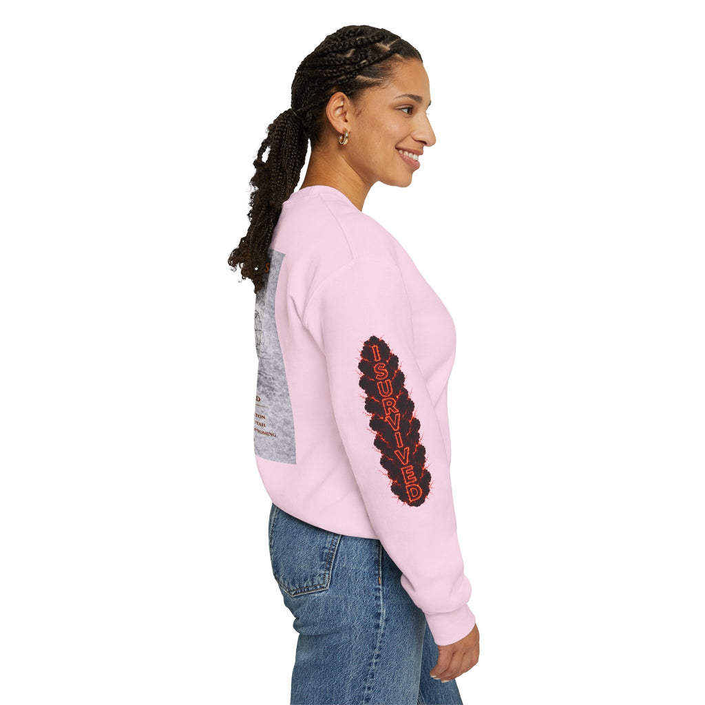 I Survived 2020 — Director's Cut S2:E4 "Western U.S. Wildfire Season" | Mid-Season Finale Pt. 1 | Wildfire Edition Memorial Unisex Heavy Blend™ Crewneck Sweatshirt