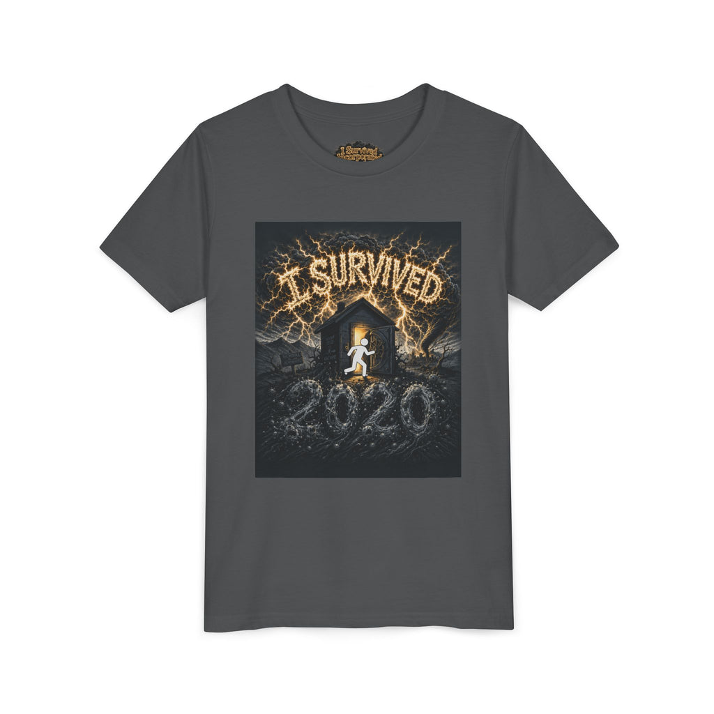 I Survived 2020 — Original Design Teaser Tee | Season 1 Premiere Drop Youth Short Sleeve Tee (SPECIAL EDITION)