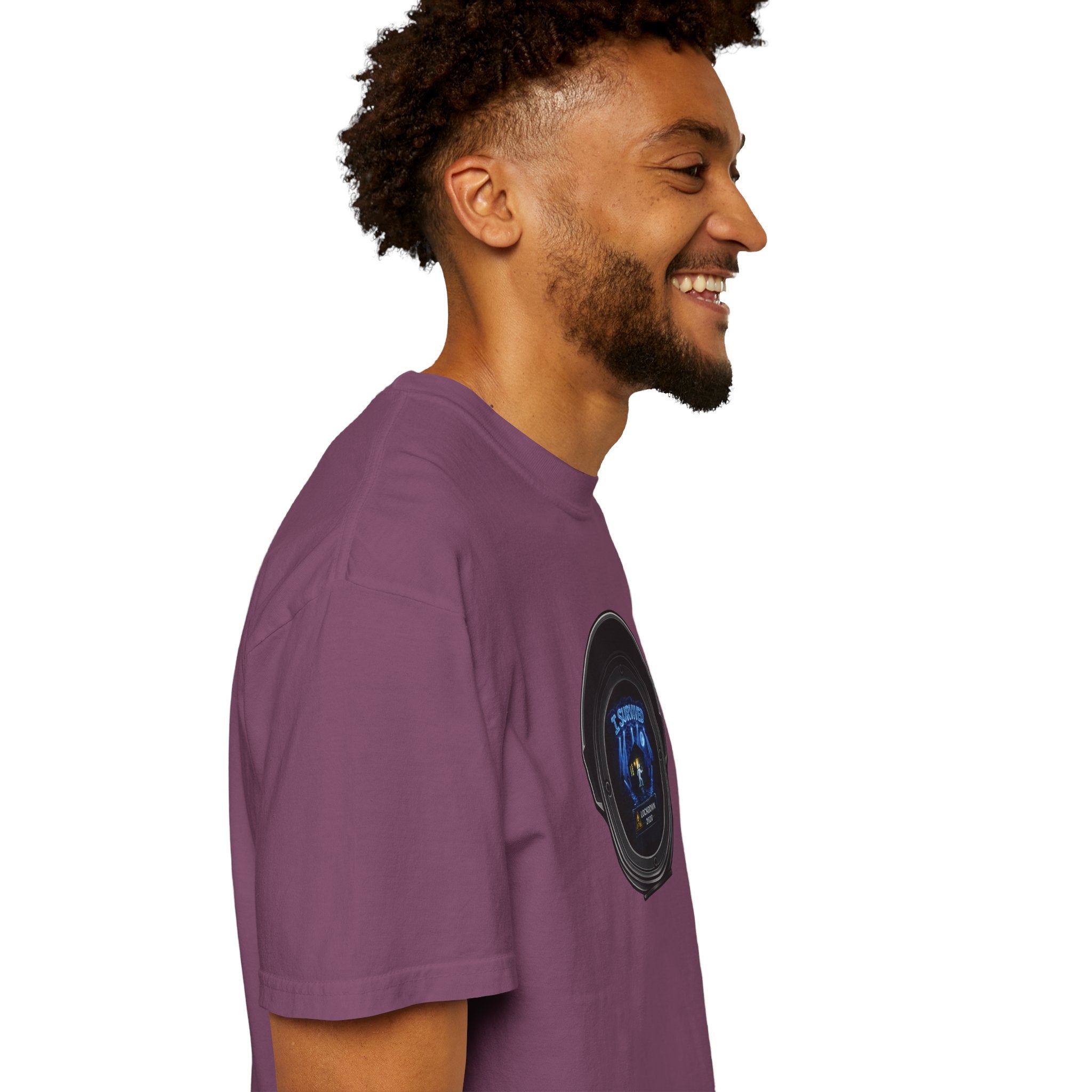 I Survived 2020 —  LOCKDOWN S3:E3: Director's Cut "Remote Schooling" Unisex Garment-Dyed T-shirt
