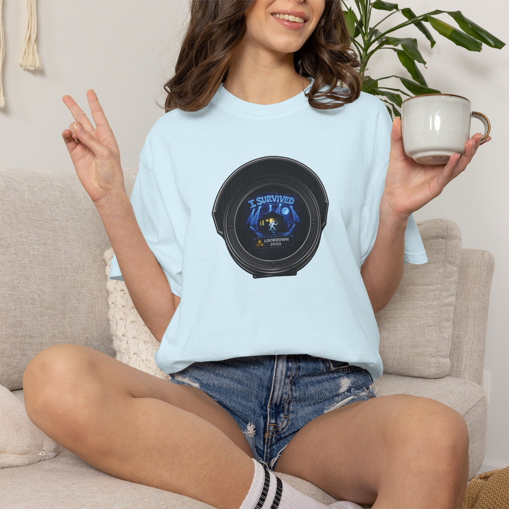 I Survived 2020 —  LOCKDOWN S3:E2: Director's Cut "Dating Under Lockdown" Unisex Garment-Dyed T-shirt