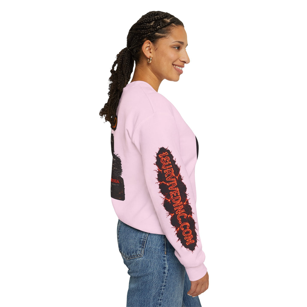 I Survived 2020 — WILDFIRES S2:E1: "Berry Creek" Memorial Unisex Heavy Blend™ Crewneck Sweatshirt
