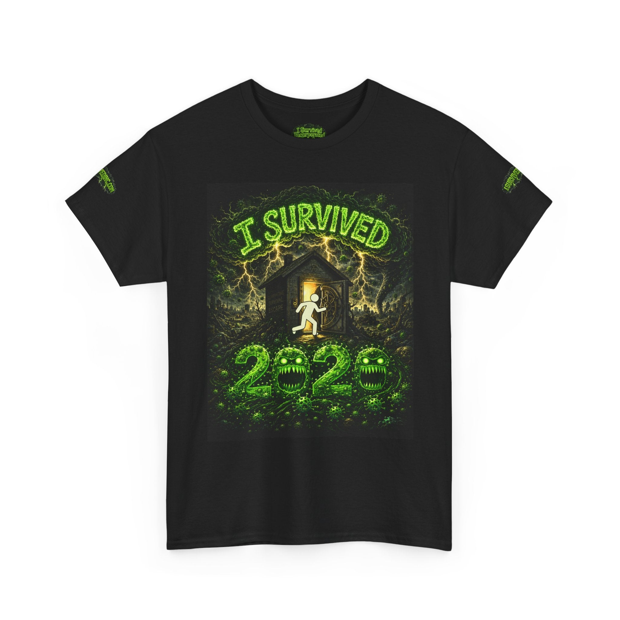 I Survived 2020 — S1:E1 "COVID-19: The Coronavirus" | Pandemic Edition Unisex Heavy Cotton Tee (SPECIAL EDITION)