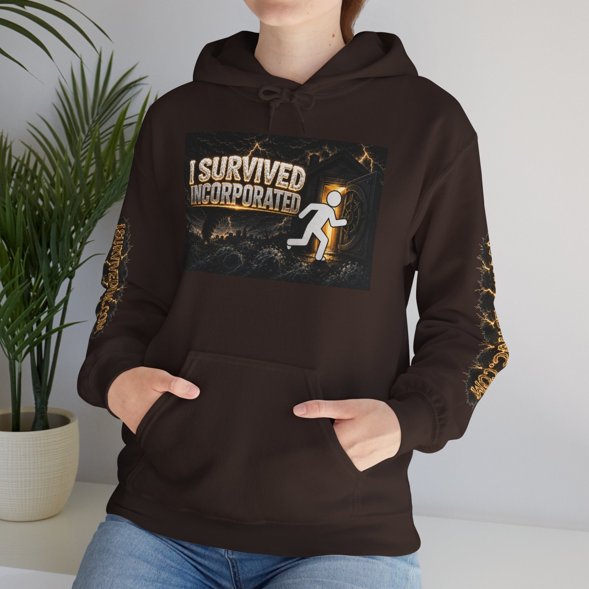 I Survived Incorporated Hoodie Sweatshirt – Original Design Teaser