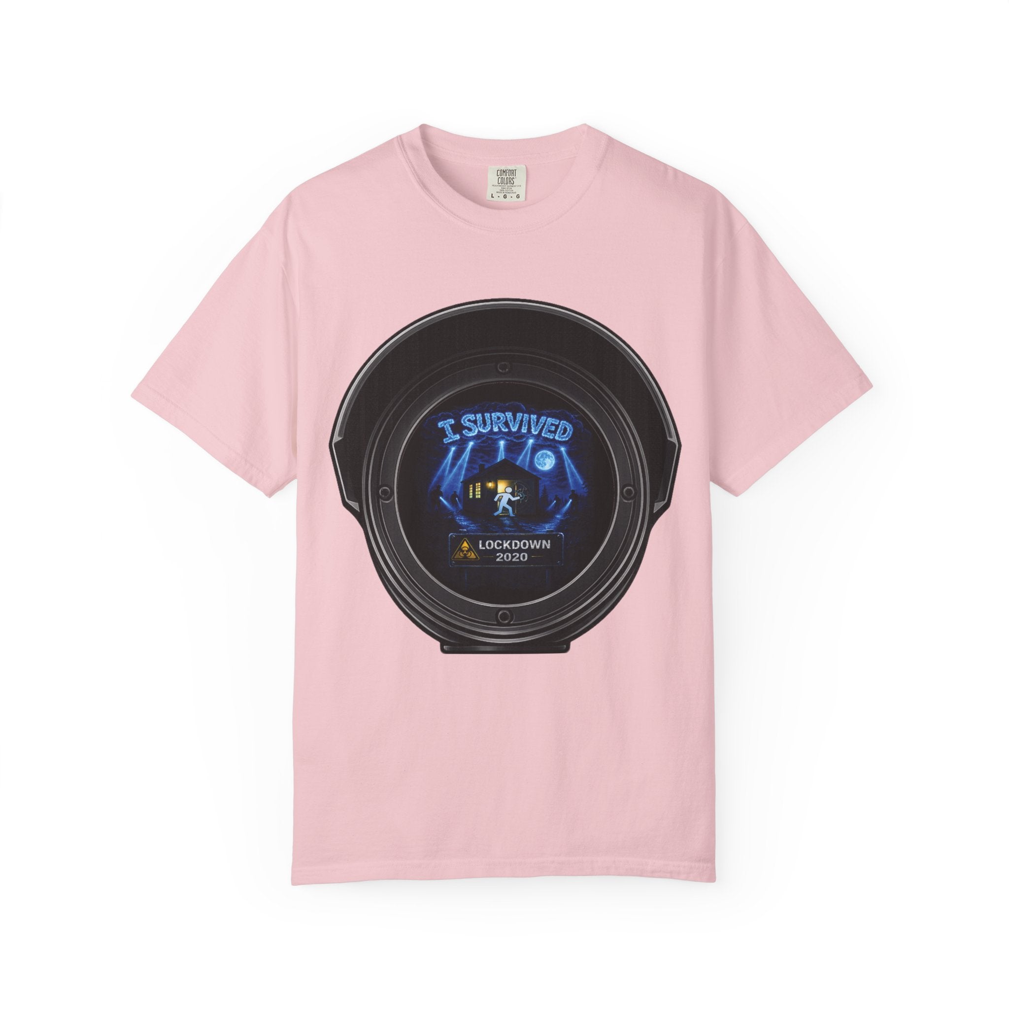 I Survived 2020 — Director's Cut S3:E1 "Quarantine" | Lockdown Edition Documentary Unisex Garment-Dyed T-shirt