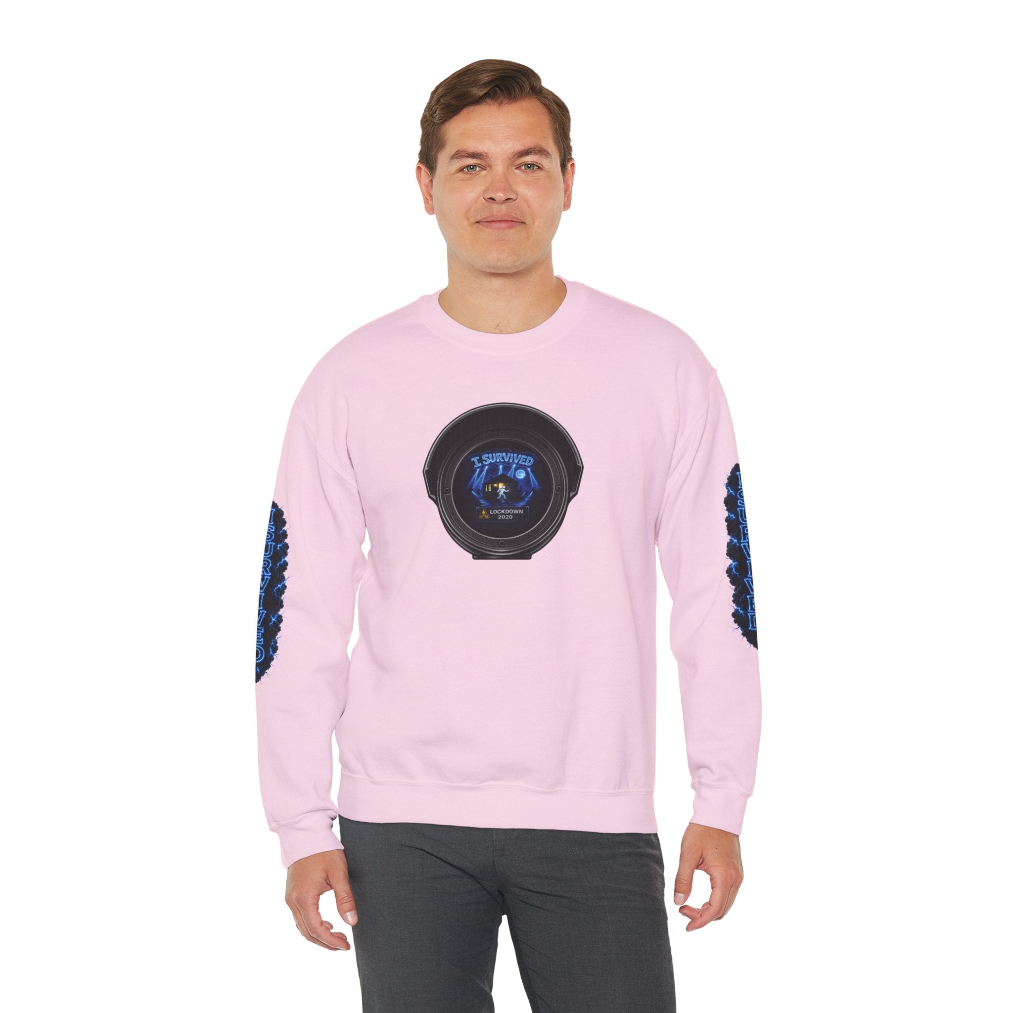 I Survived 2020 —  LOCKDOWN S3:E1: Director's Cut Special Edition "Quarantine" Unisex Heavy Blend™ Crewneck Sweatshirt