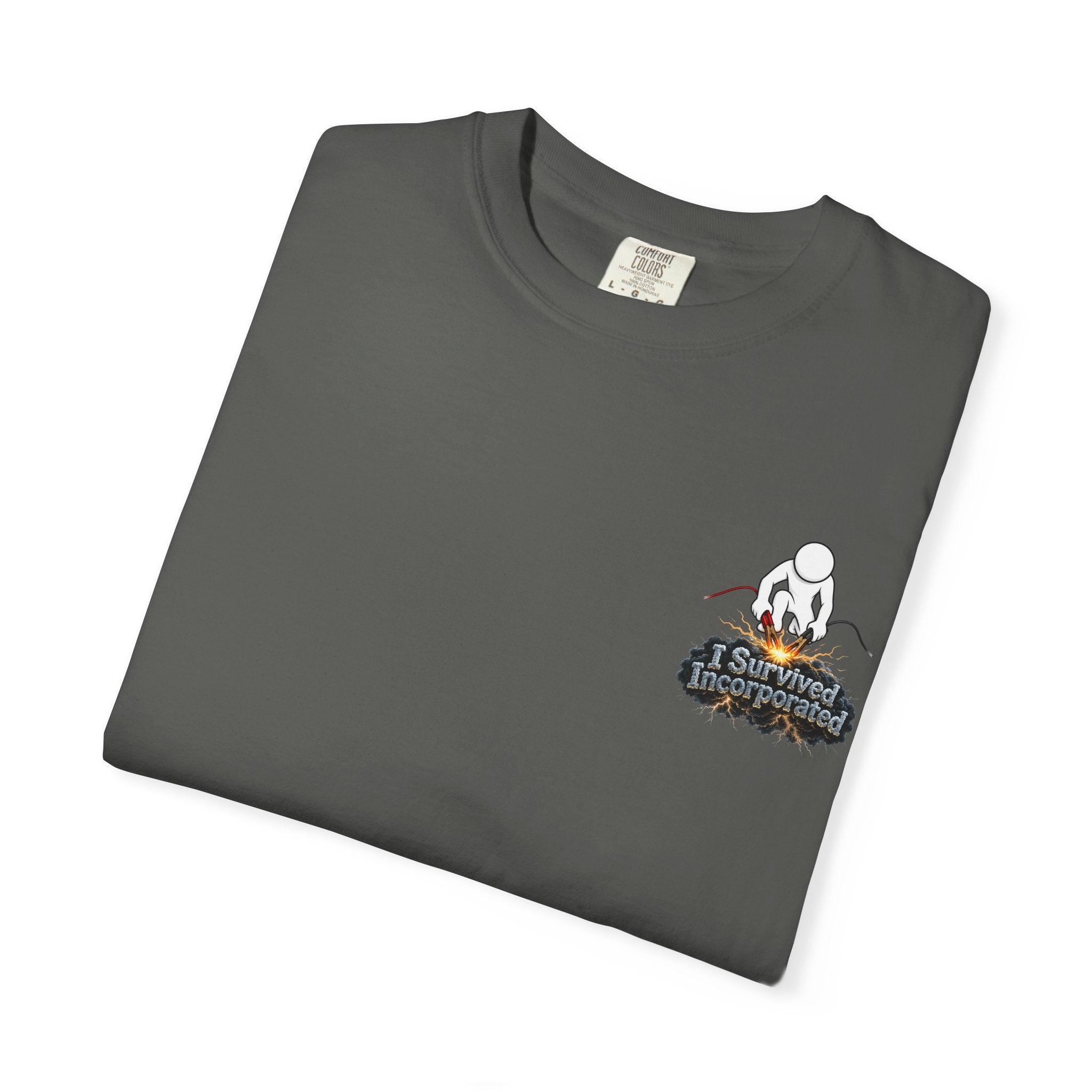 I Survived 2020 — "Please Stand By" Test Pattern Tee Summer Premier Unisex Garment-Dyed T-shirt