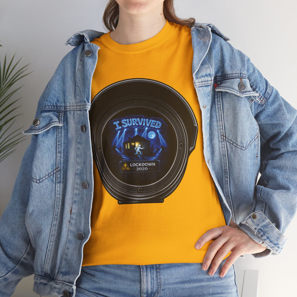 I Survived 2020 — Director's Cut S3:E1 "Quarantine" | Lockdown Edition Documentary Unisex Heavy Cotton Tee (SPECIAL EDITION)