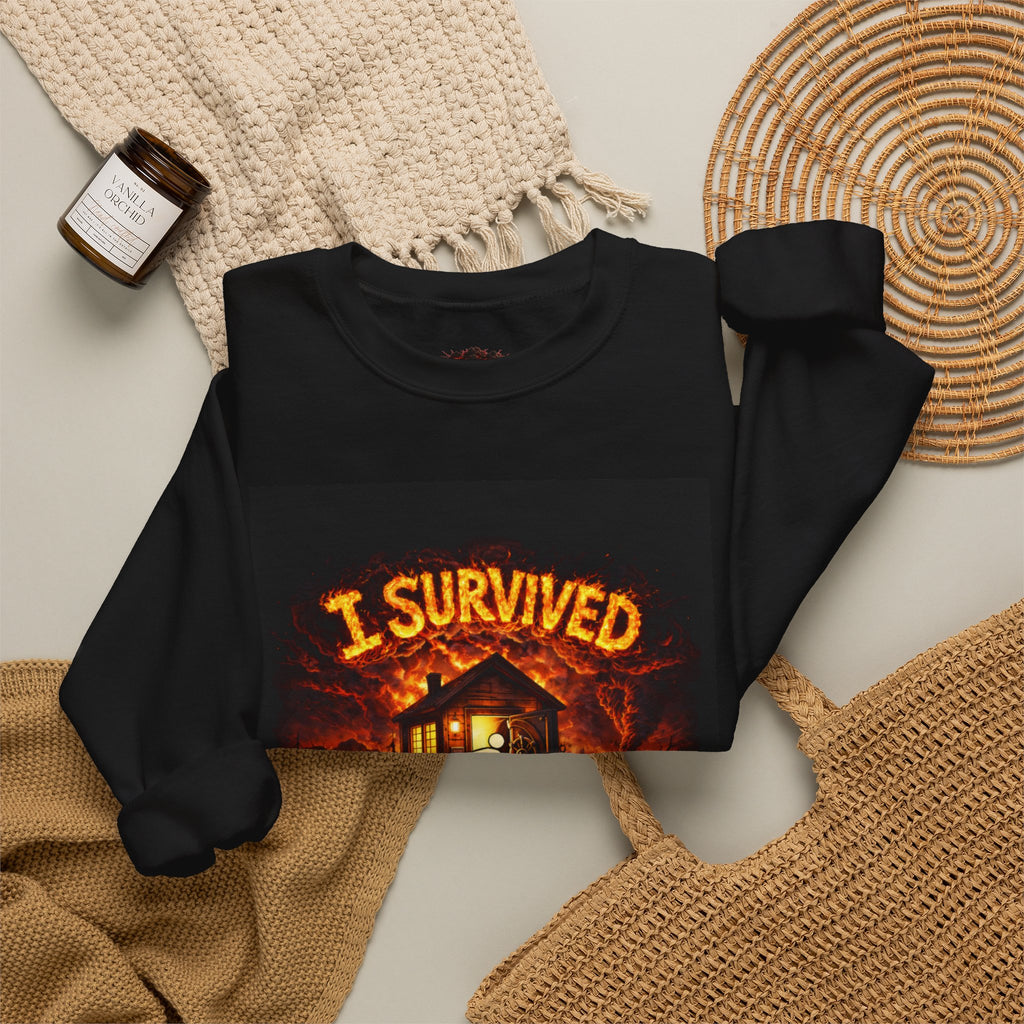 I Survived 2020 — WILDFIRES S2:E2: "The Bobcat Fire" Memorial Unisex Heavy Blend™ Crewneck Sweatshirt
