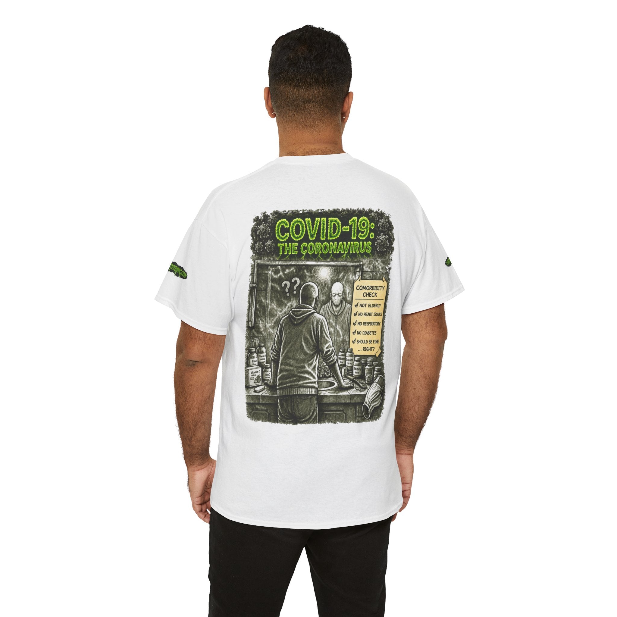 I Survived 2020 — PANDEMIC S1:E1: Special Edition "COVID-19: The Coronavirus" Unisex Heavy Cotton Tee