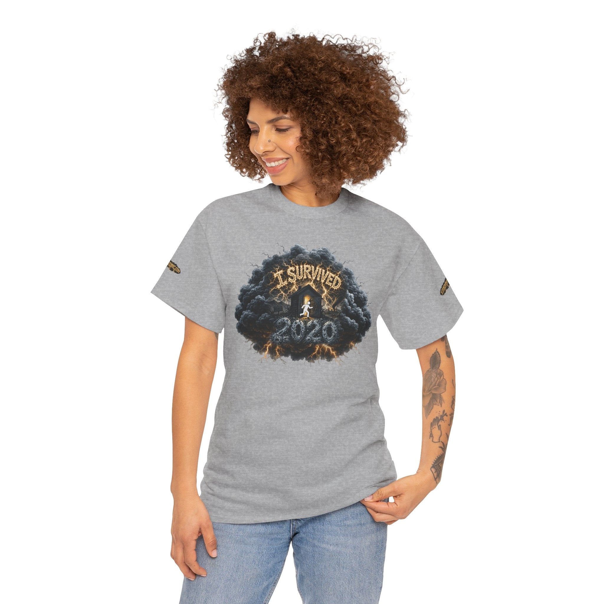 I Survived 2020 — Director's Cut Original Design Teaser Tee | Season 1 Premiere Drop Unisex Heavy Cotton Tee (SPECIAL EDITION)