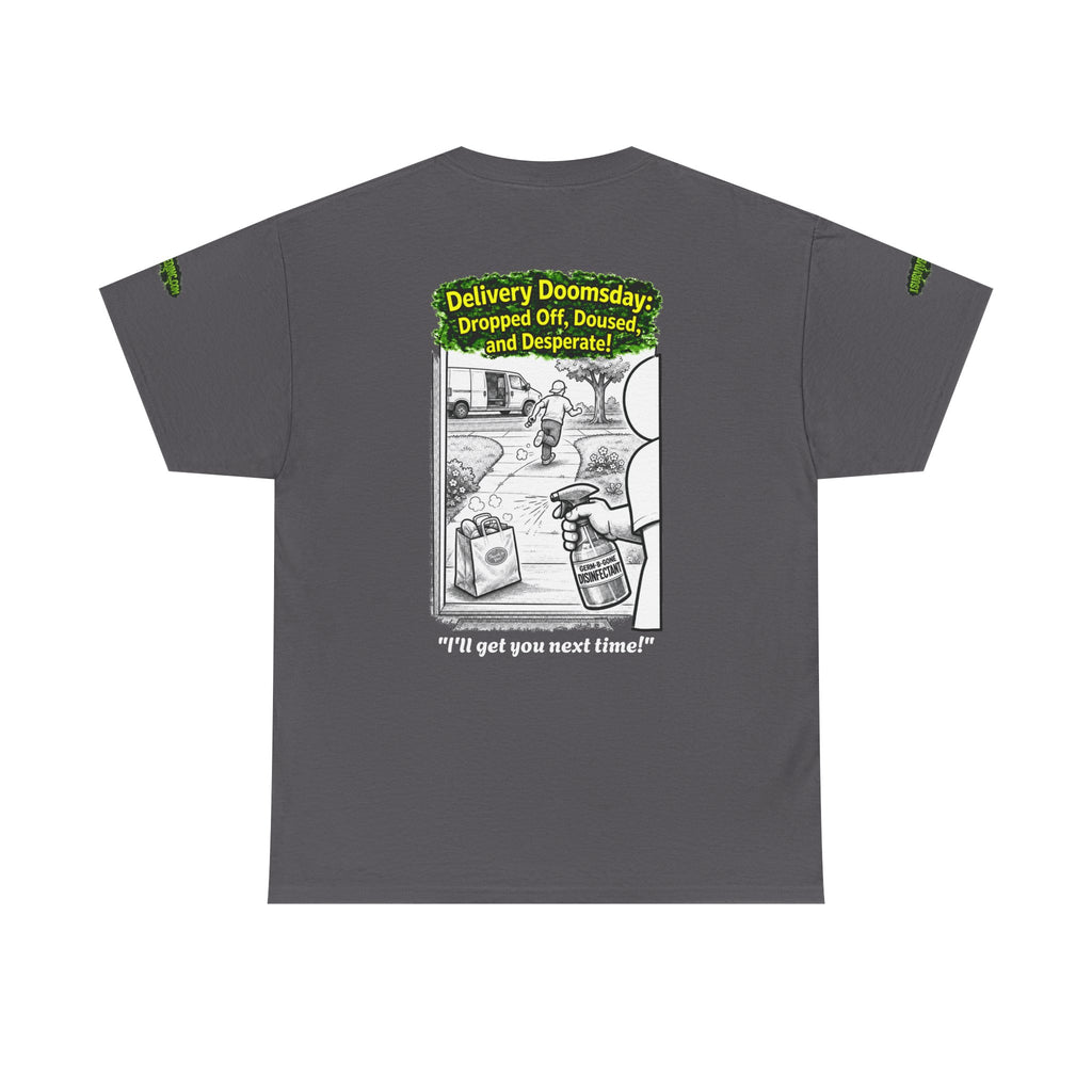 I Survived 2020 — PANDEMIC S1:E5: Director's Cut Special Edition "Delivery Doomsday" Unisex Heavy Cotton Tee