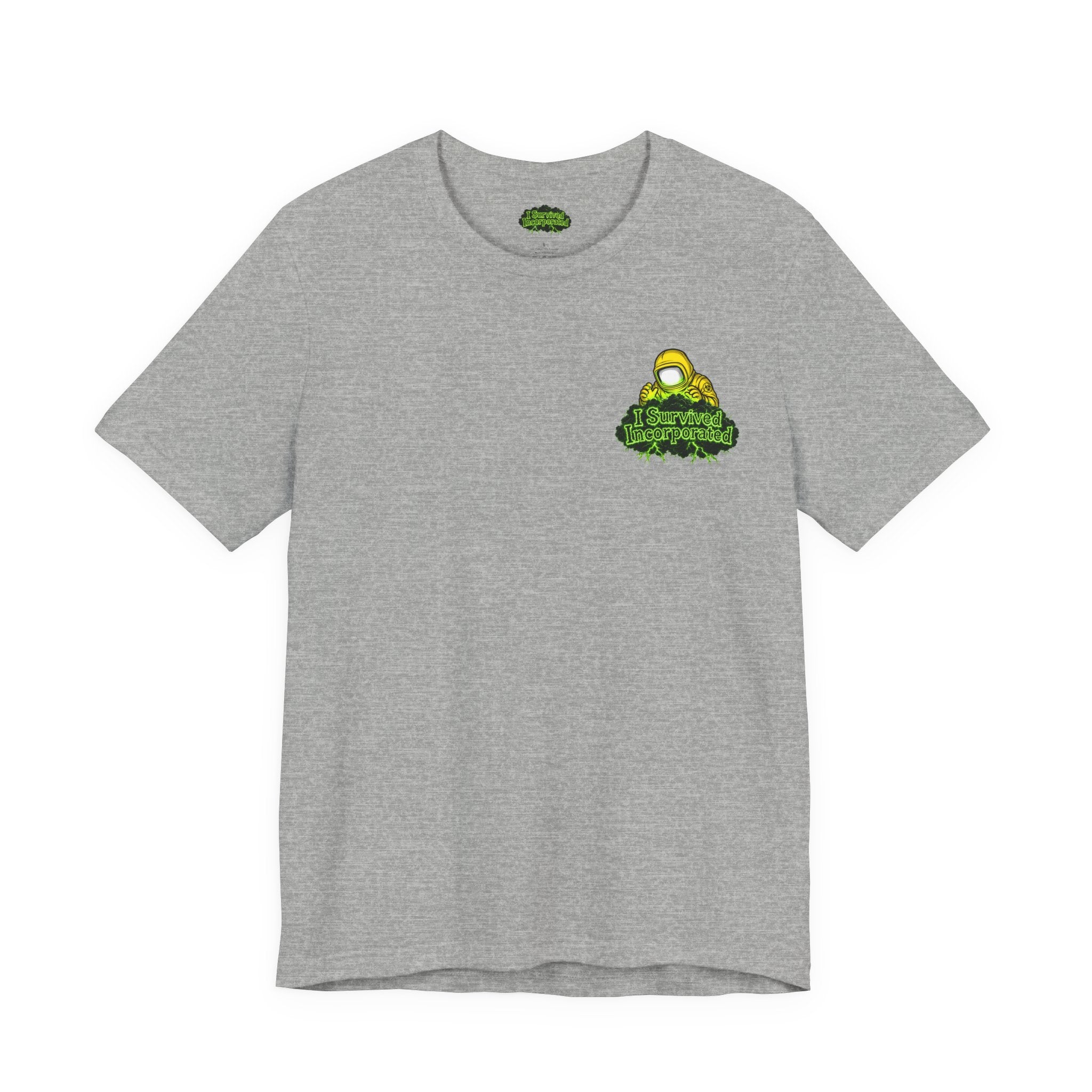 I Survived 2020 — "Please Stand By" Test Pattern Toxic Signal Tee Summer Premiere Unisex Jersey Short Sleeve Tee