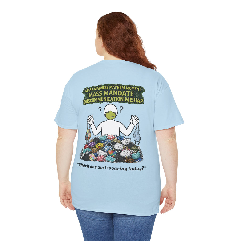 I Survived 2020 — Director's Cut S1:E4 "Mask Madness Mayhem Moment" | Pandemic Edition Unisex Heavy Cotton Tee