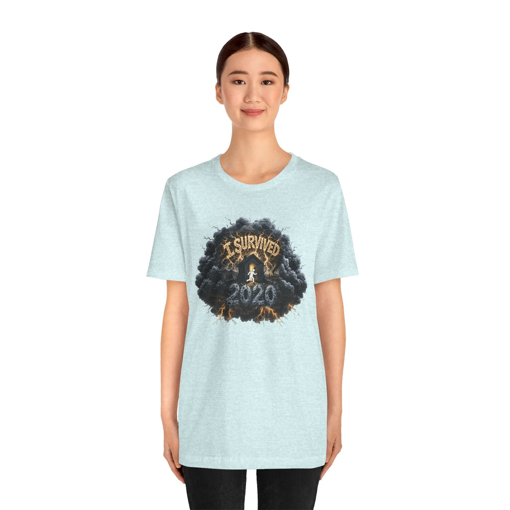 I Survived 2020 — Director's Cut Original Design Teaser Tee | Season 1 Premiere Drop Unisex Jersey Short Sleeve Tee