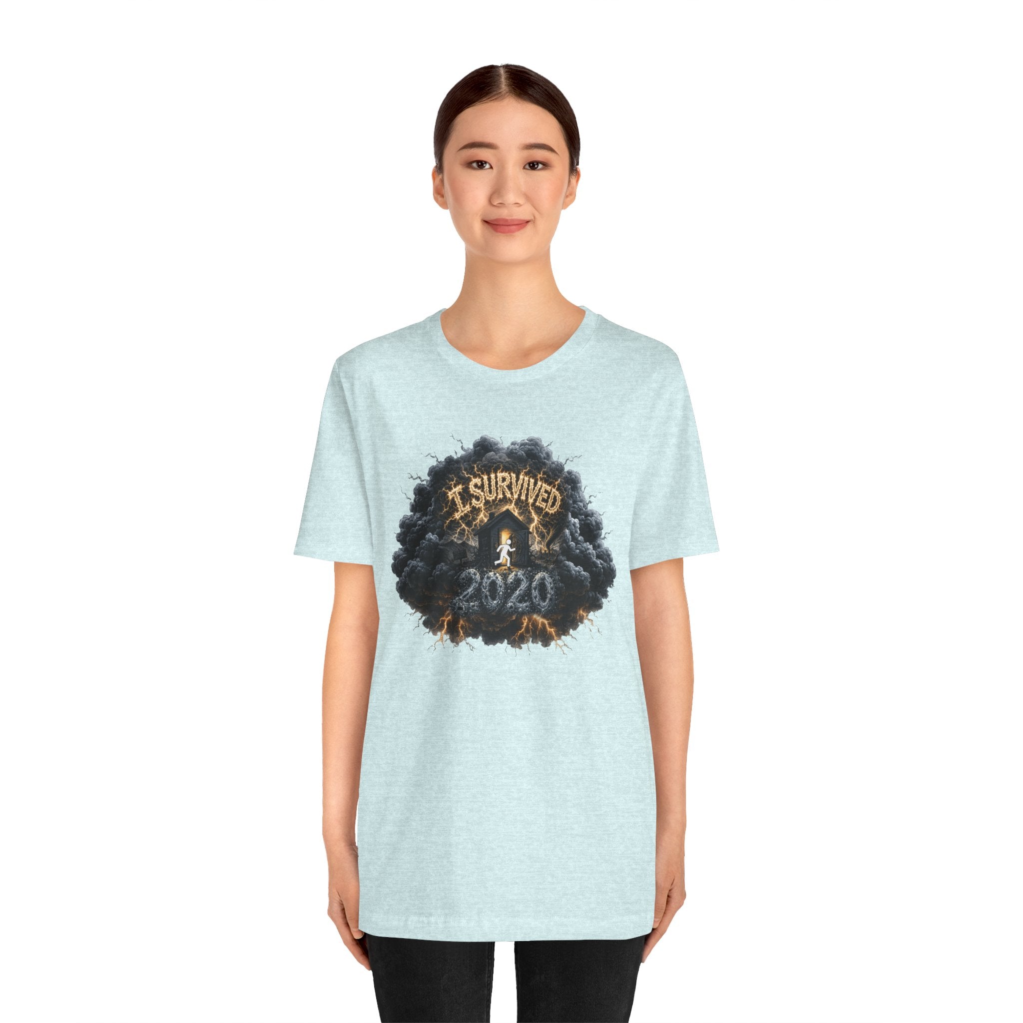 I Survived 2020 — Director's Cut Original Design Teaser Tee | Season 1 Premiere Drop Unisex Jersey Short Sleeve Tee